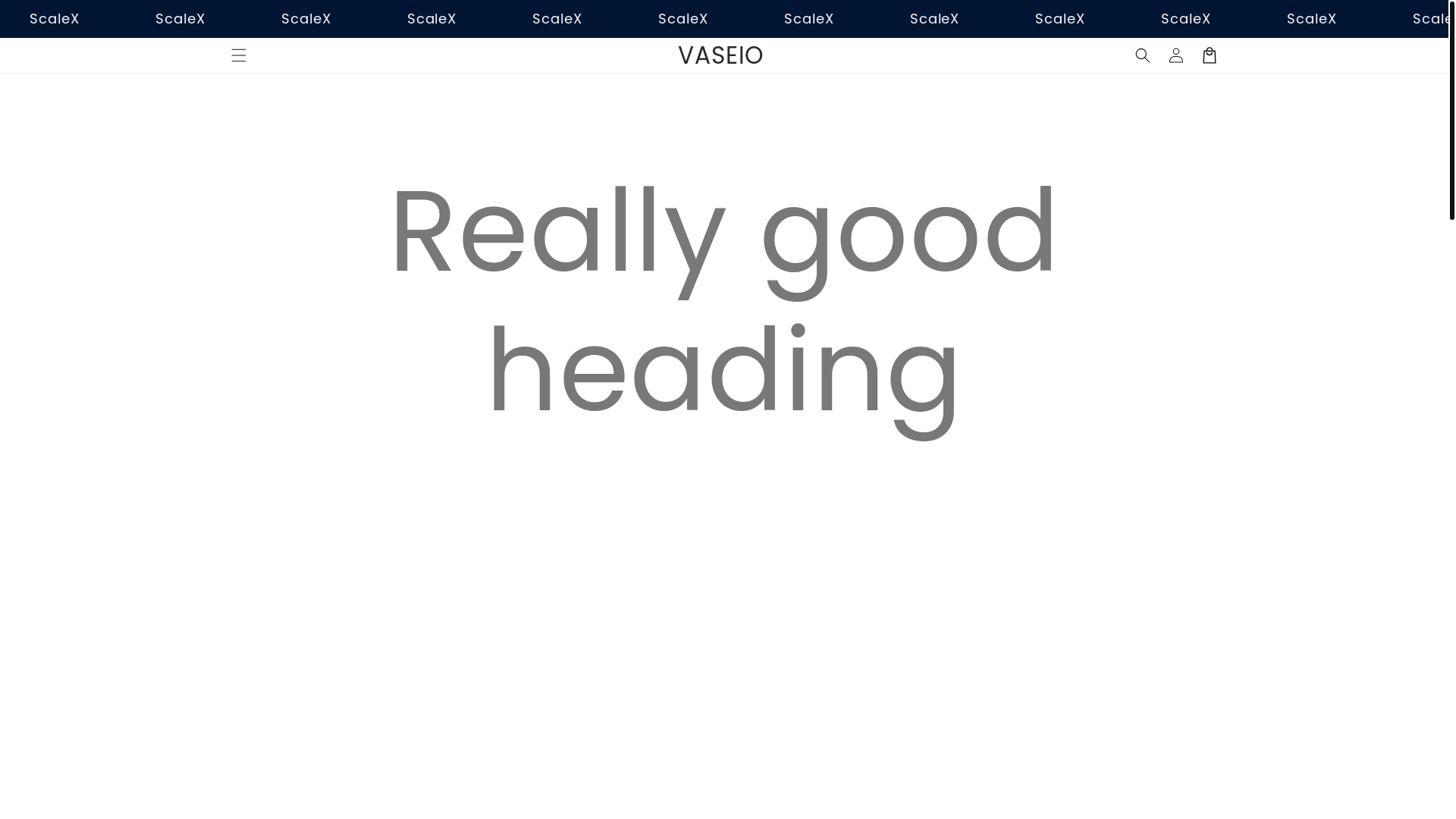 website screenshot of https://vaseio.com/