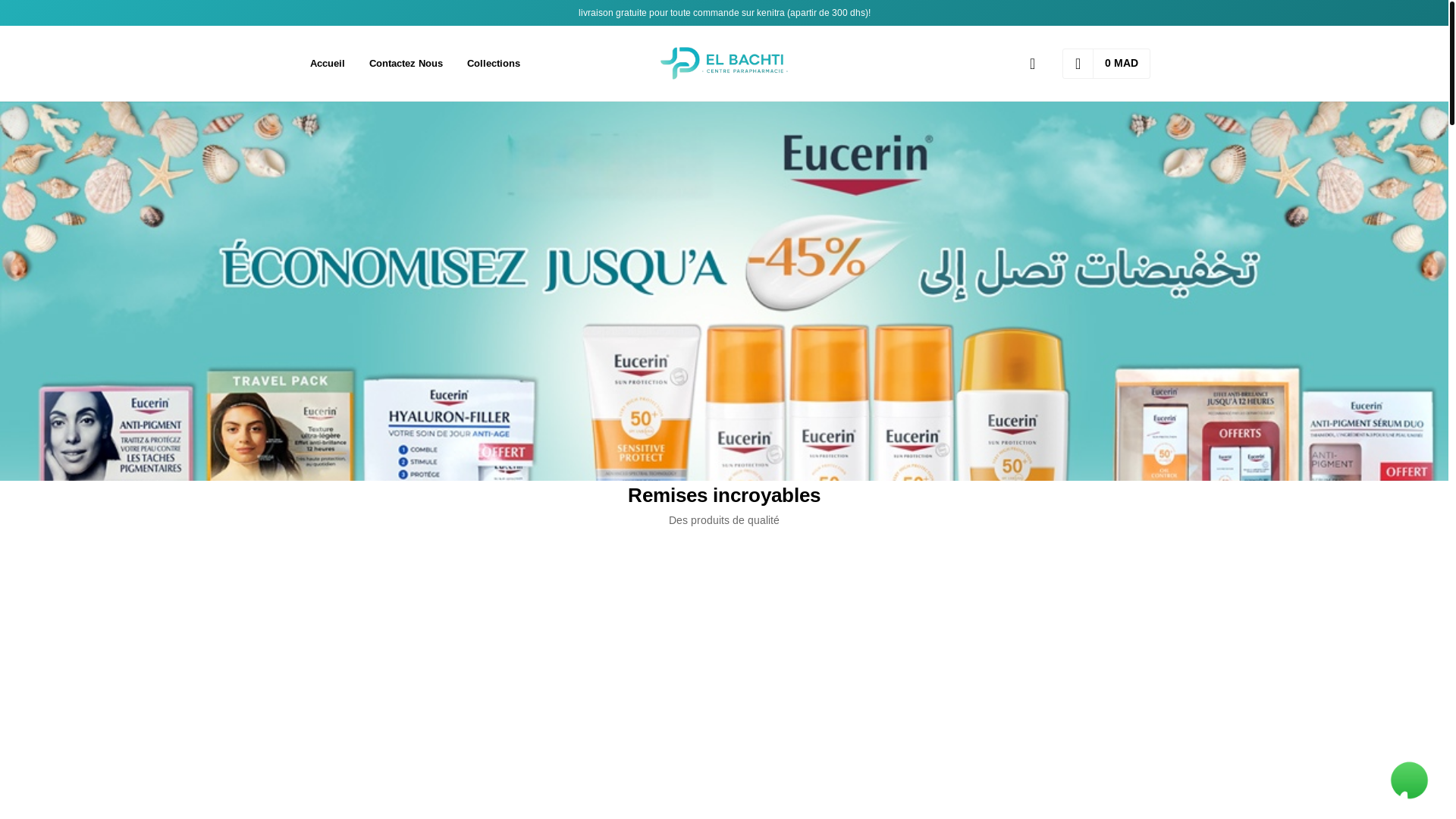 website screenshot of https://paraelbachti.ma/