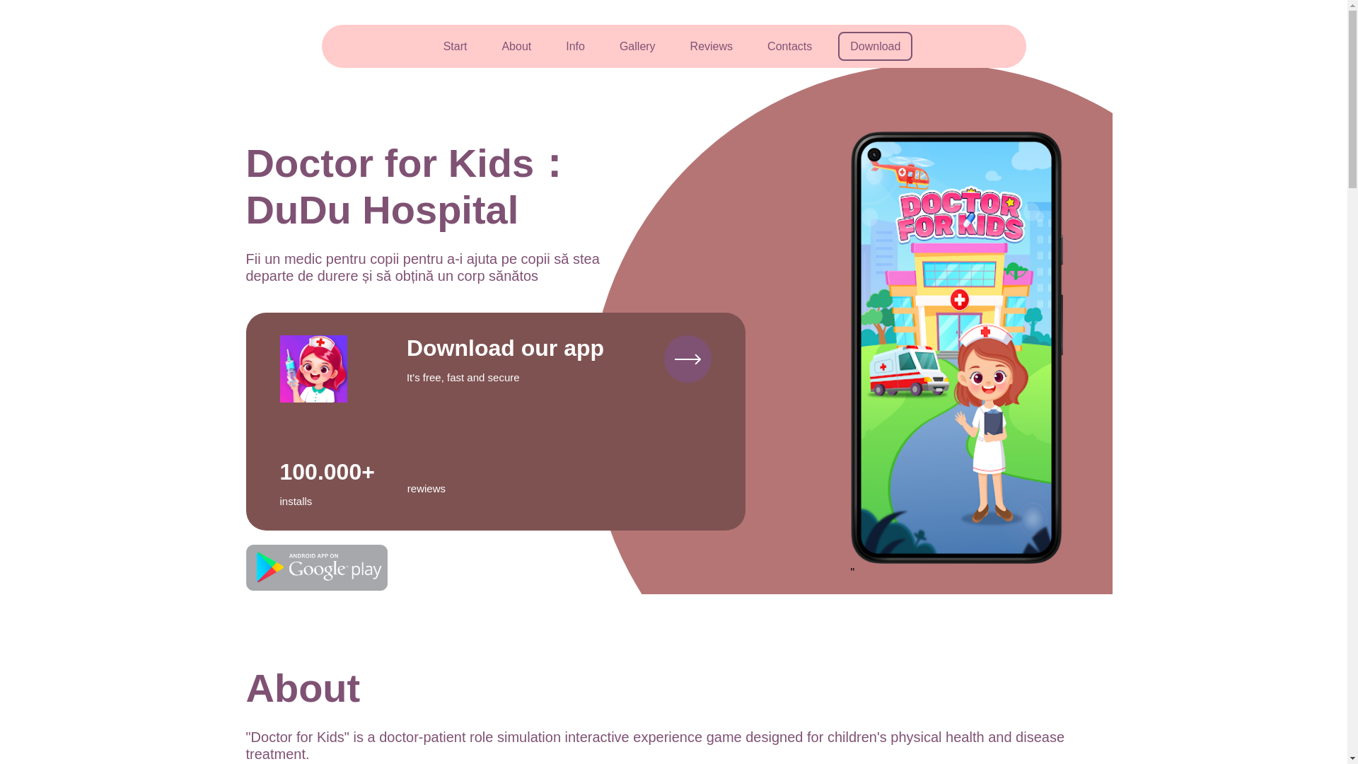 website screenshot of https://romania-win-worldwide.baby/