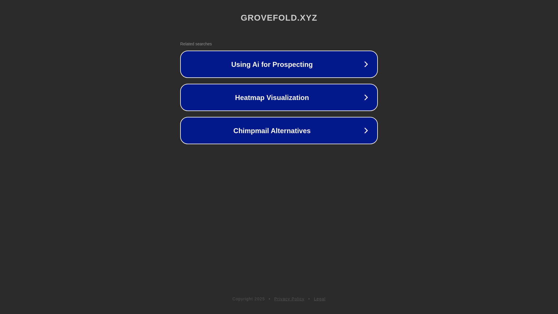 website screenshot of https://grovefold.xyz/