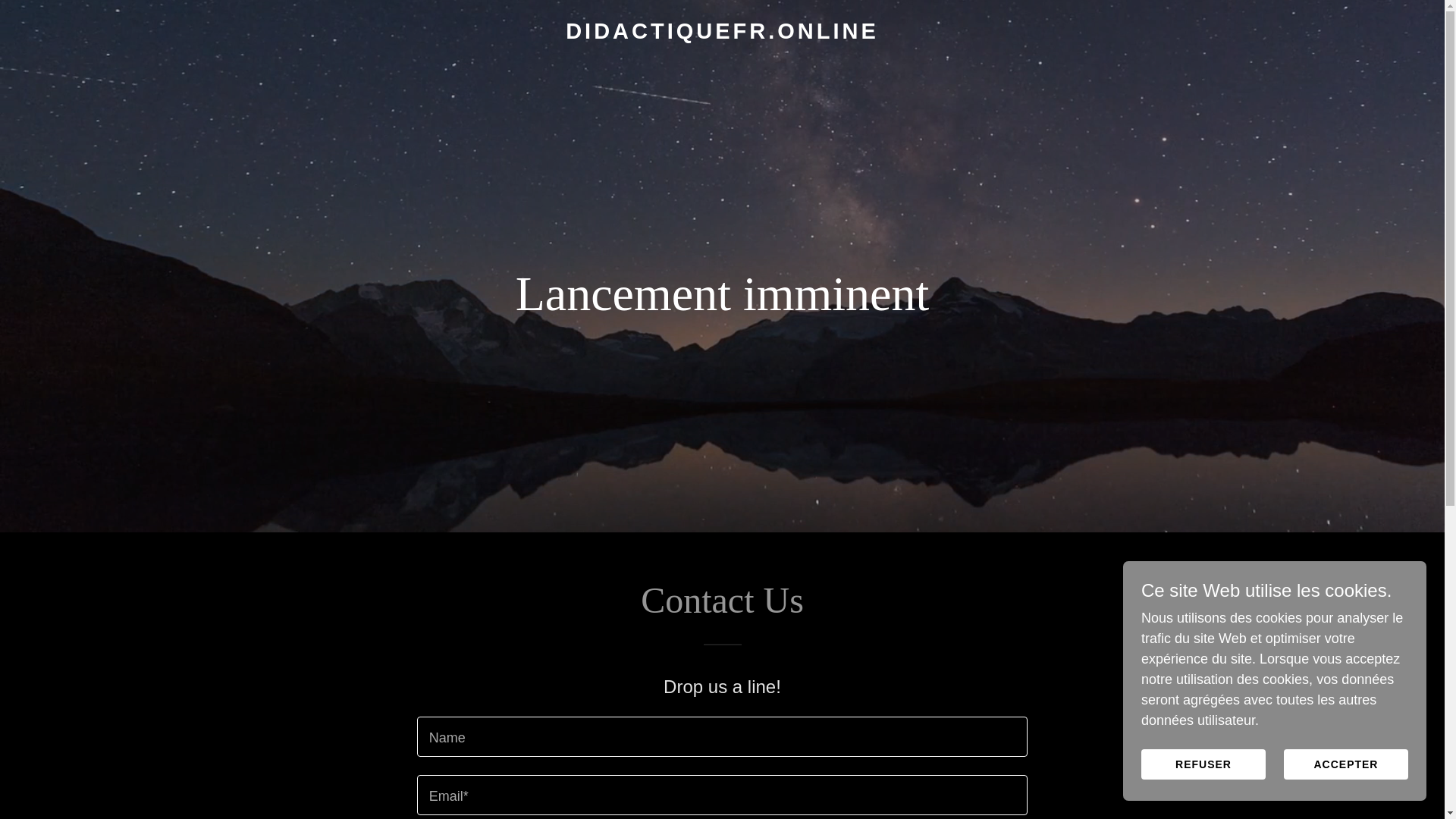 website screenshot of https://didactiquefr.online/