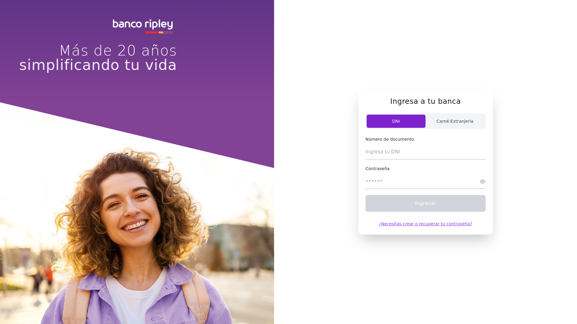 website screenshot of https://ripleyenlinea-zonasegura.com/