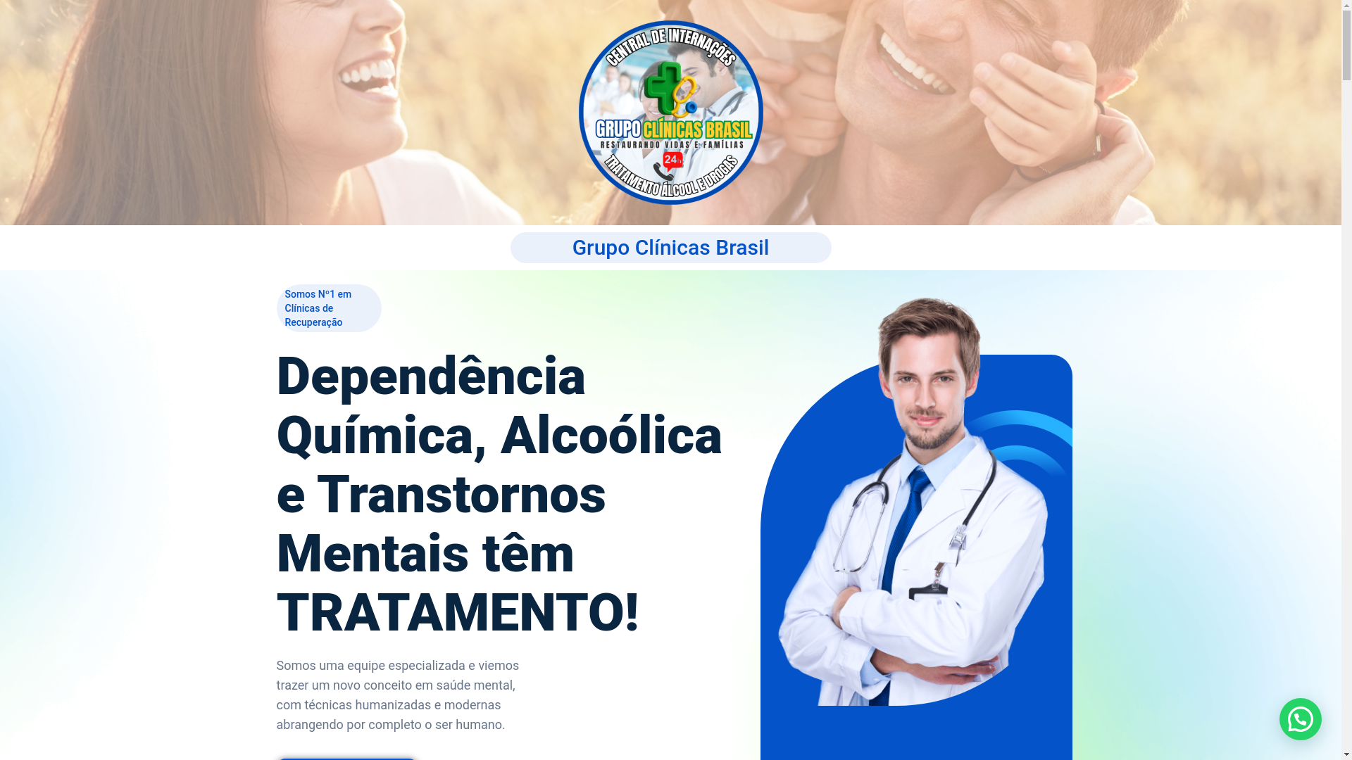 website screenshot of https://gractratamentos.com.br/