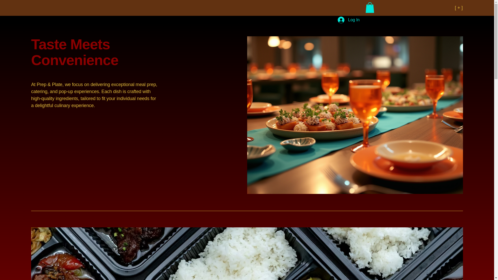 website screenshot of https://itgirlscatering.com/