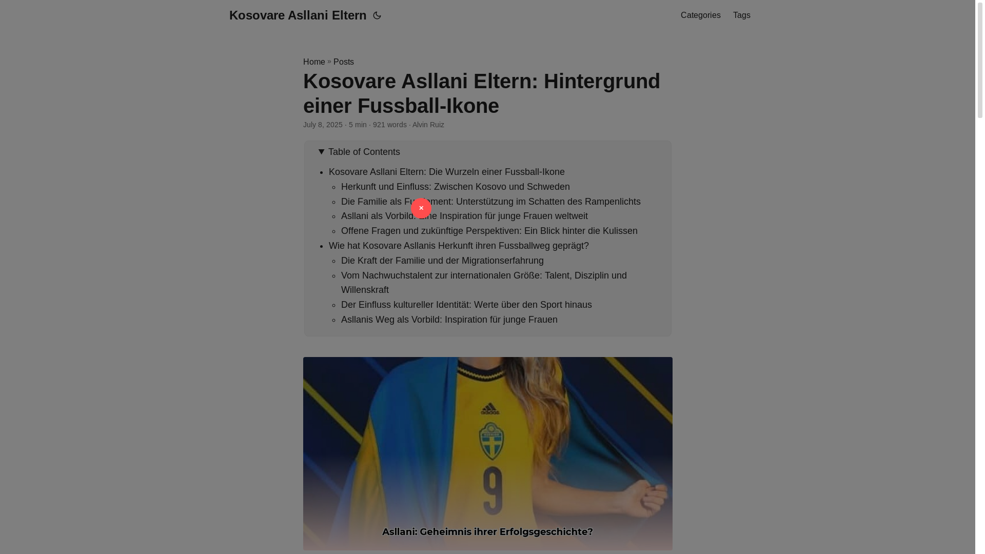 website screenshot of https://kosovare-asllani-eltern.pages.dev/