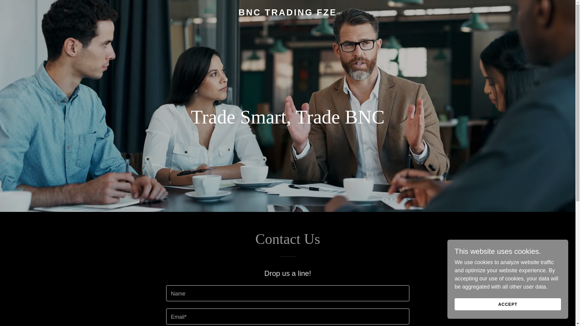 website screenshot of https://bnc-trading.com/