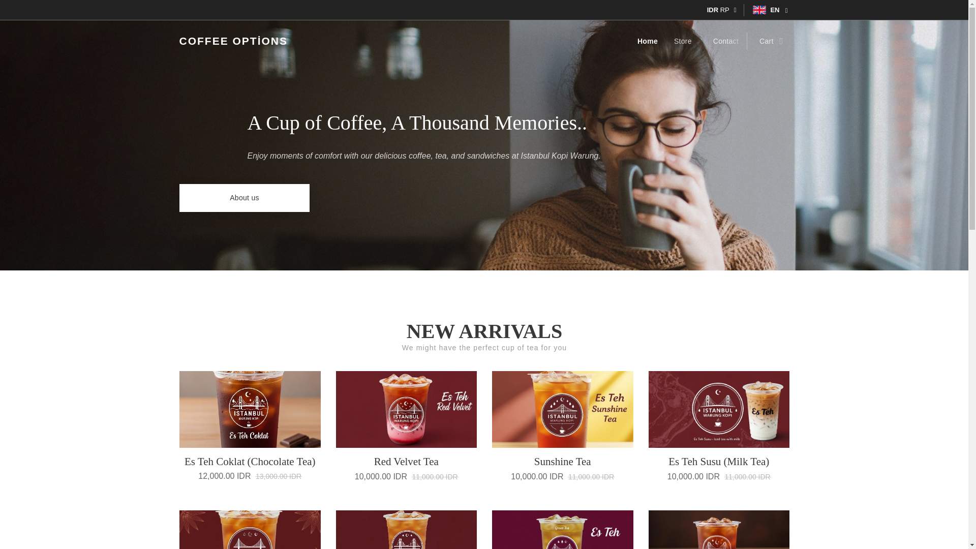 website screenshot of https://istanbulwarungkopi.com/