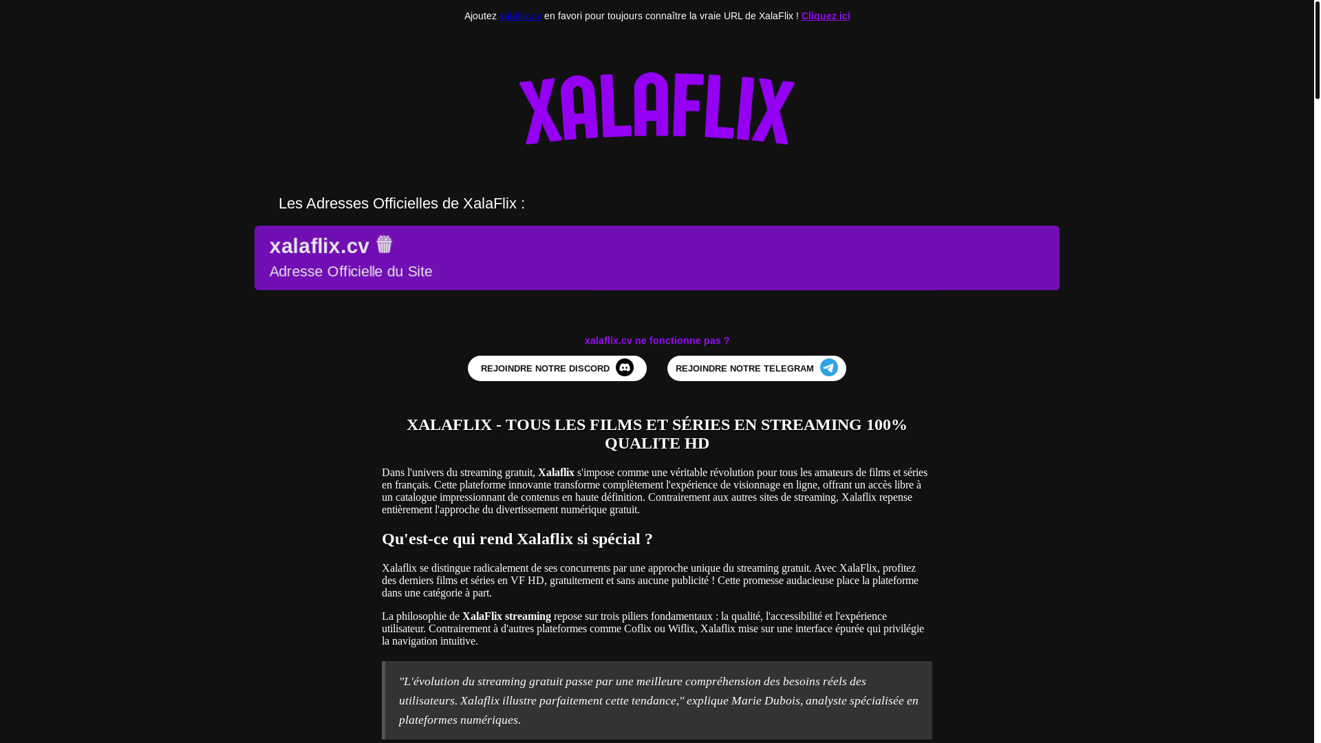 website screenshot of https://xalaflix-cloud.pages.dev/