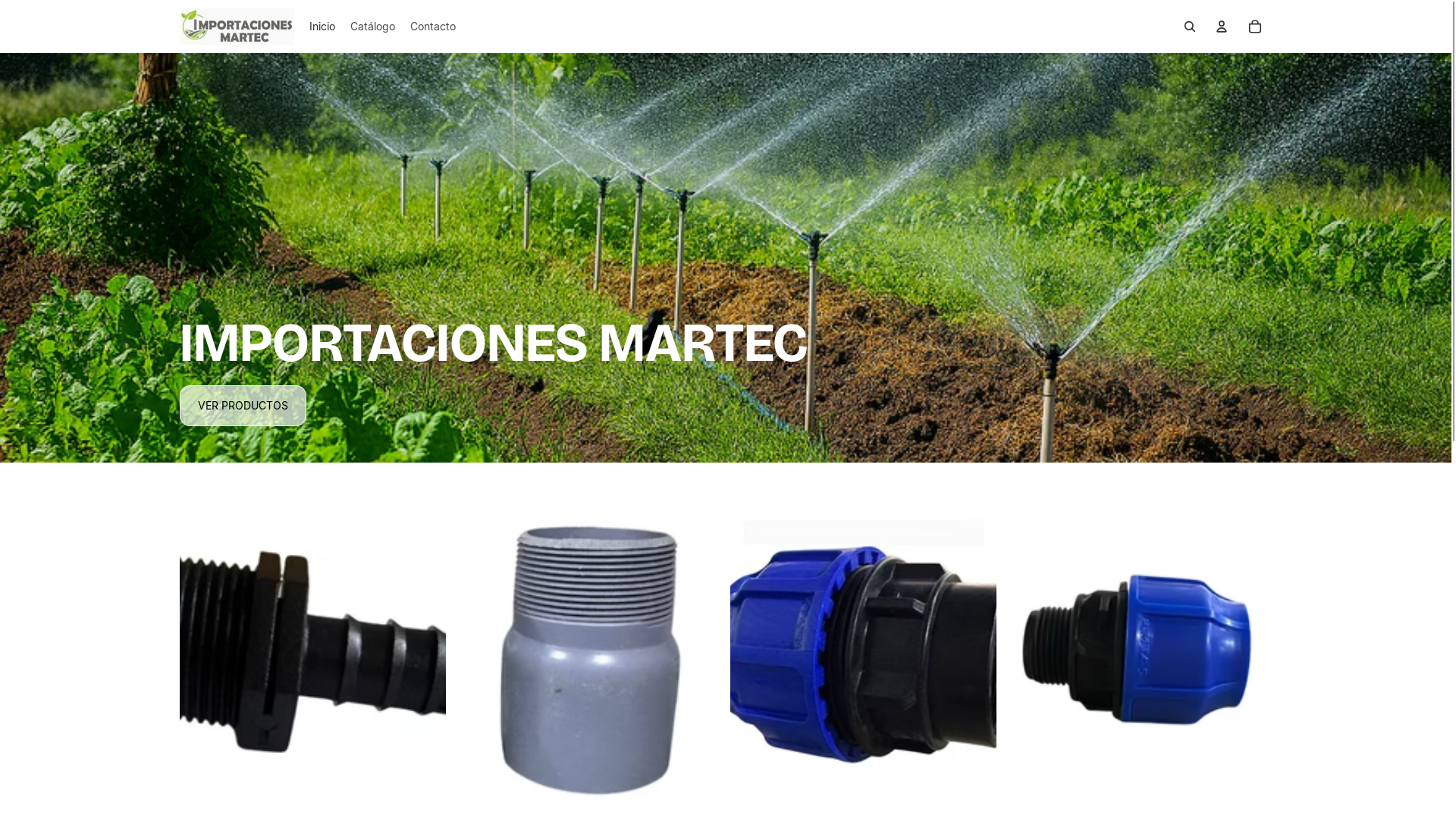 website screenshot of https://importacionesmartec.com/