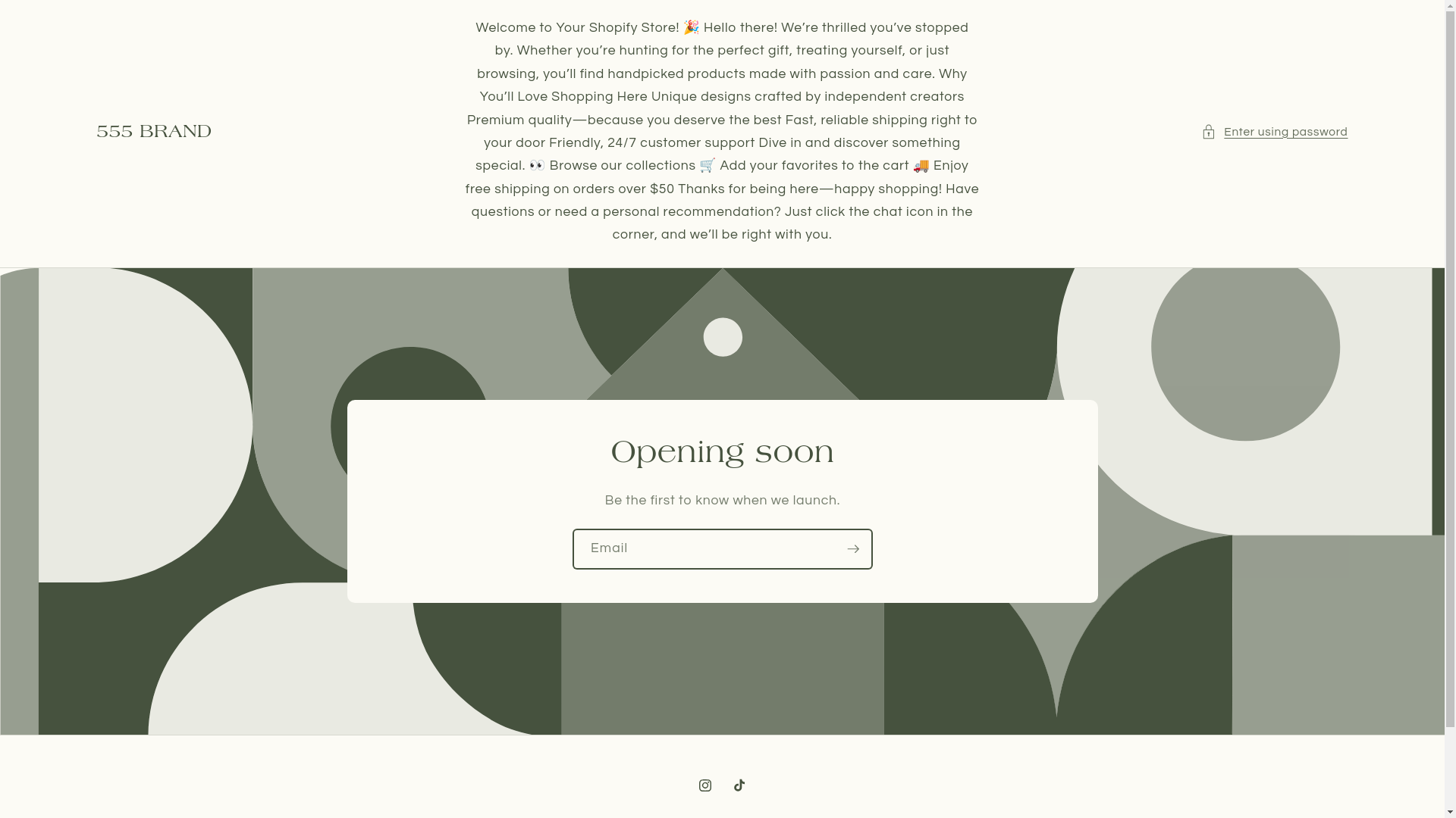 website screenshot of https://555brand.org/