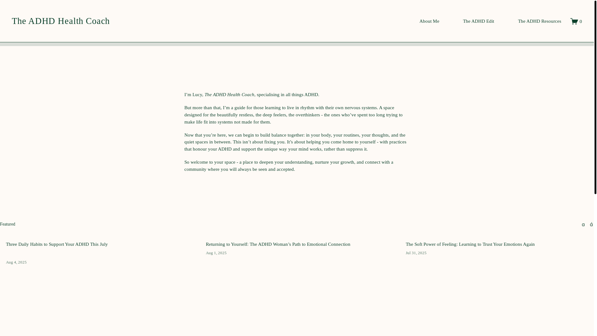 website screenshot of https://adhdhealthcoaching.com/