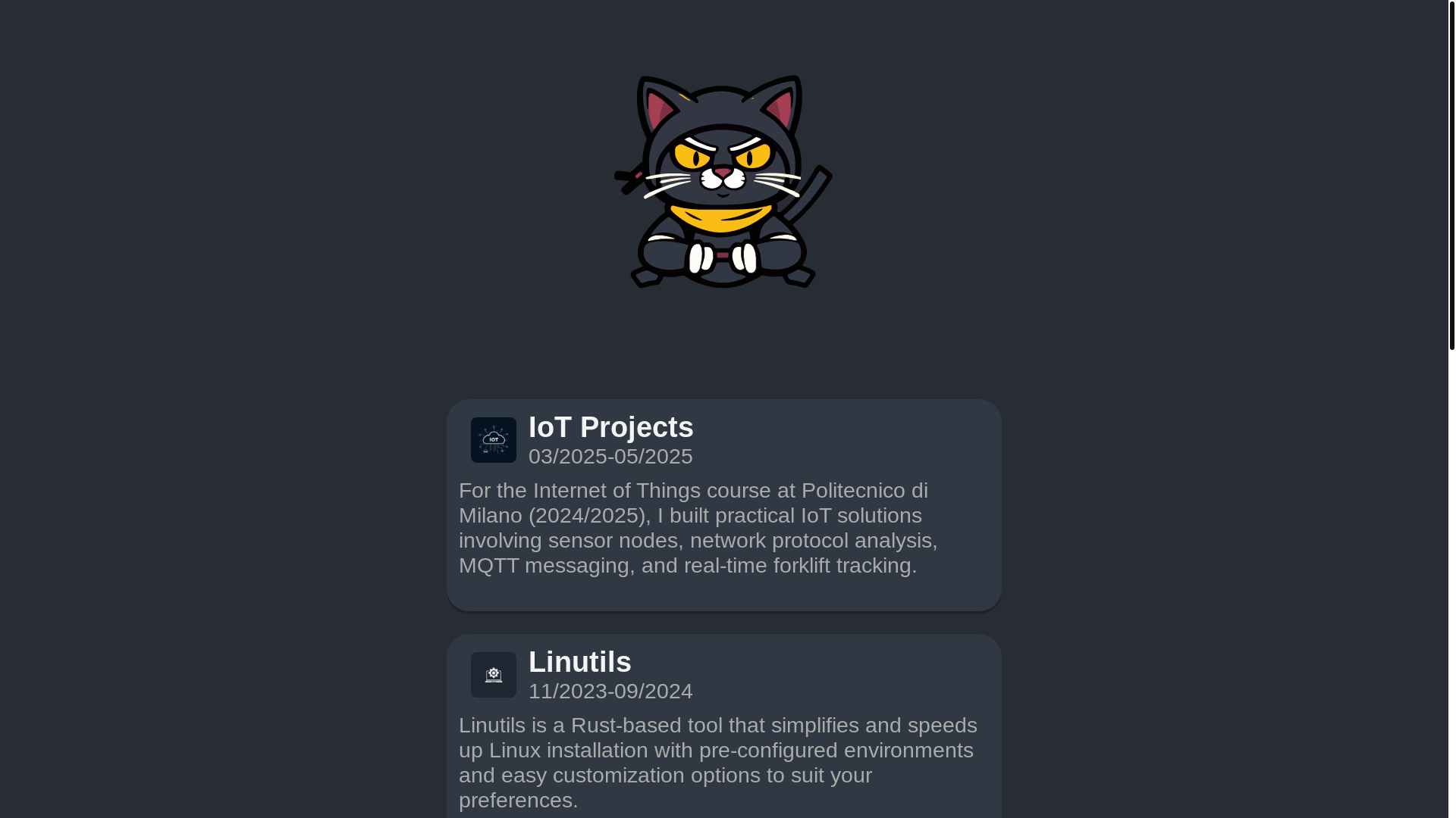 website screenshot of https://matteo-luraghi-web.pages.dev/