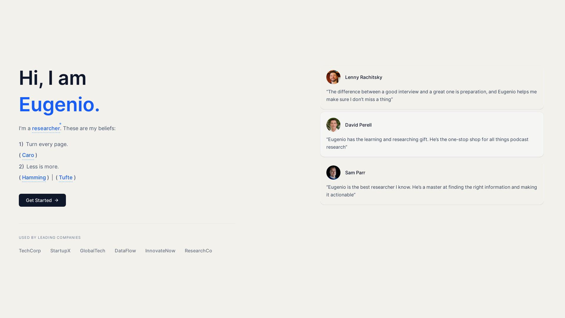 website screenshot of https://research-website-2vc.pages.dev/
