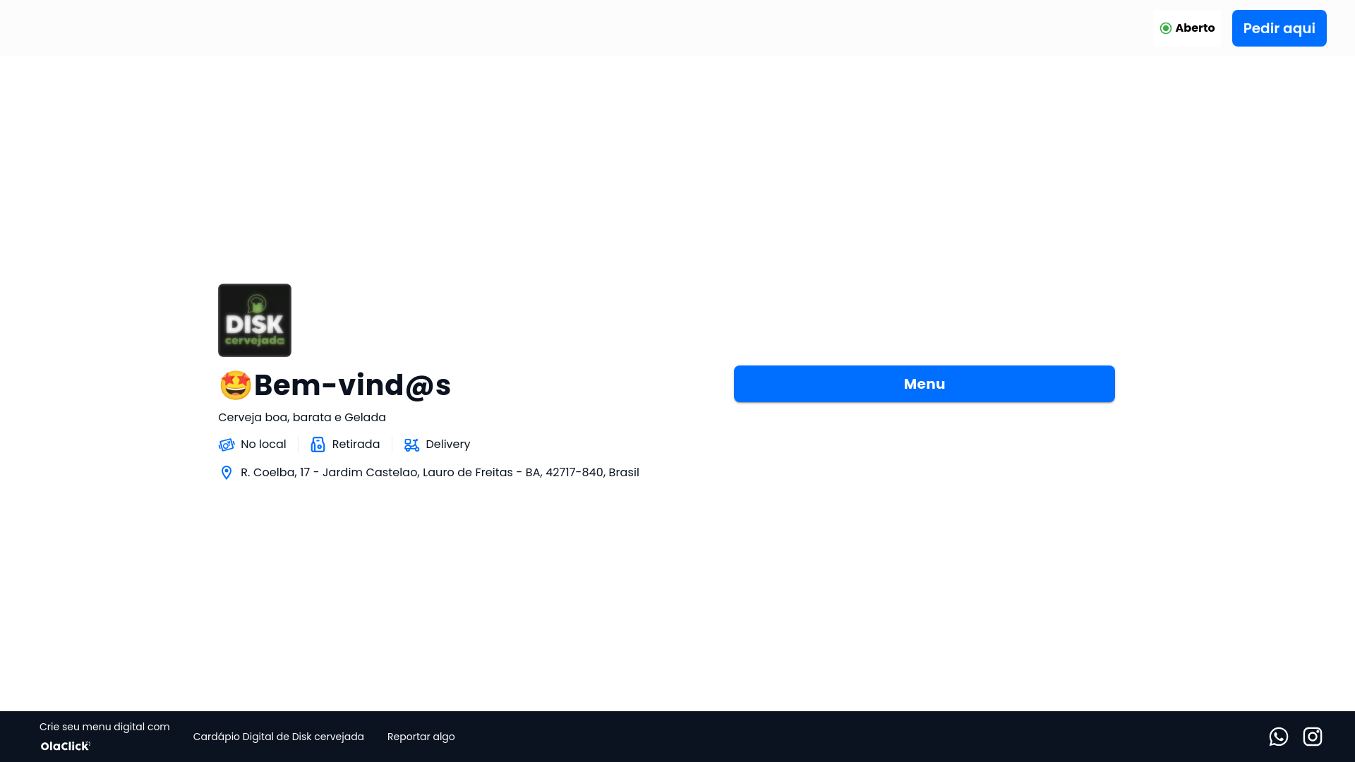 website screenshot of https://diakcervejada.com/