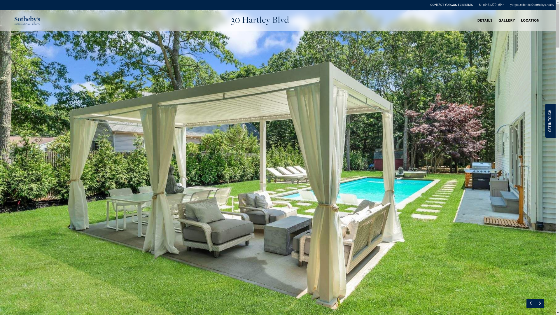 website screenshot of https://30hartleyblvd.com/