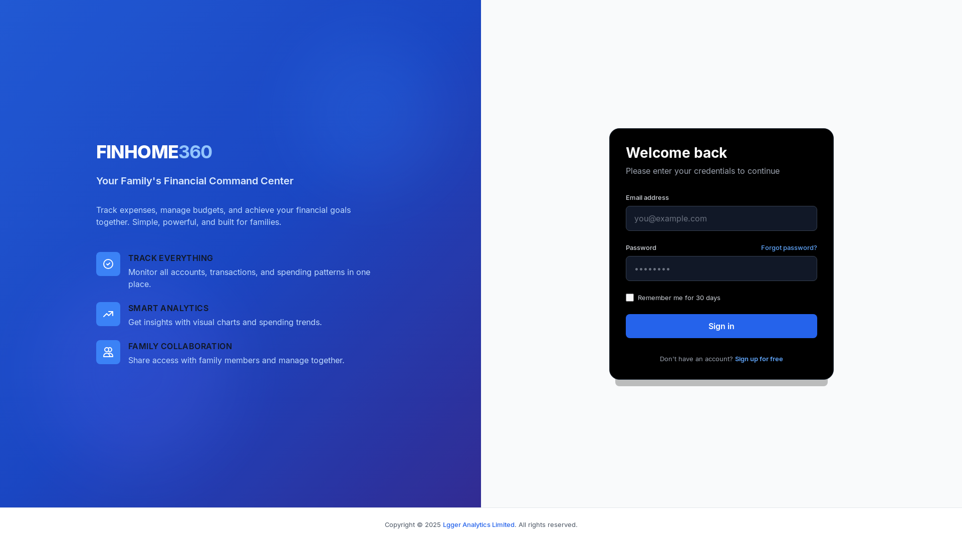 website screenshot of https://app-finhome360-com.pages.dev/
