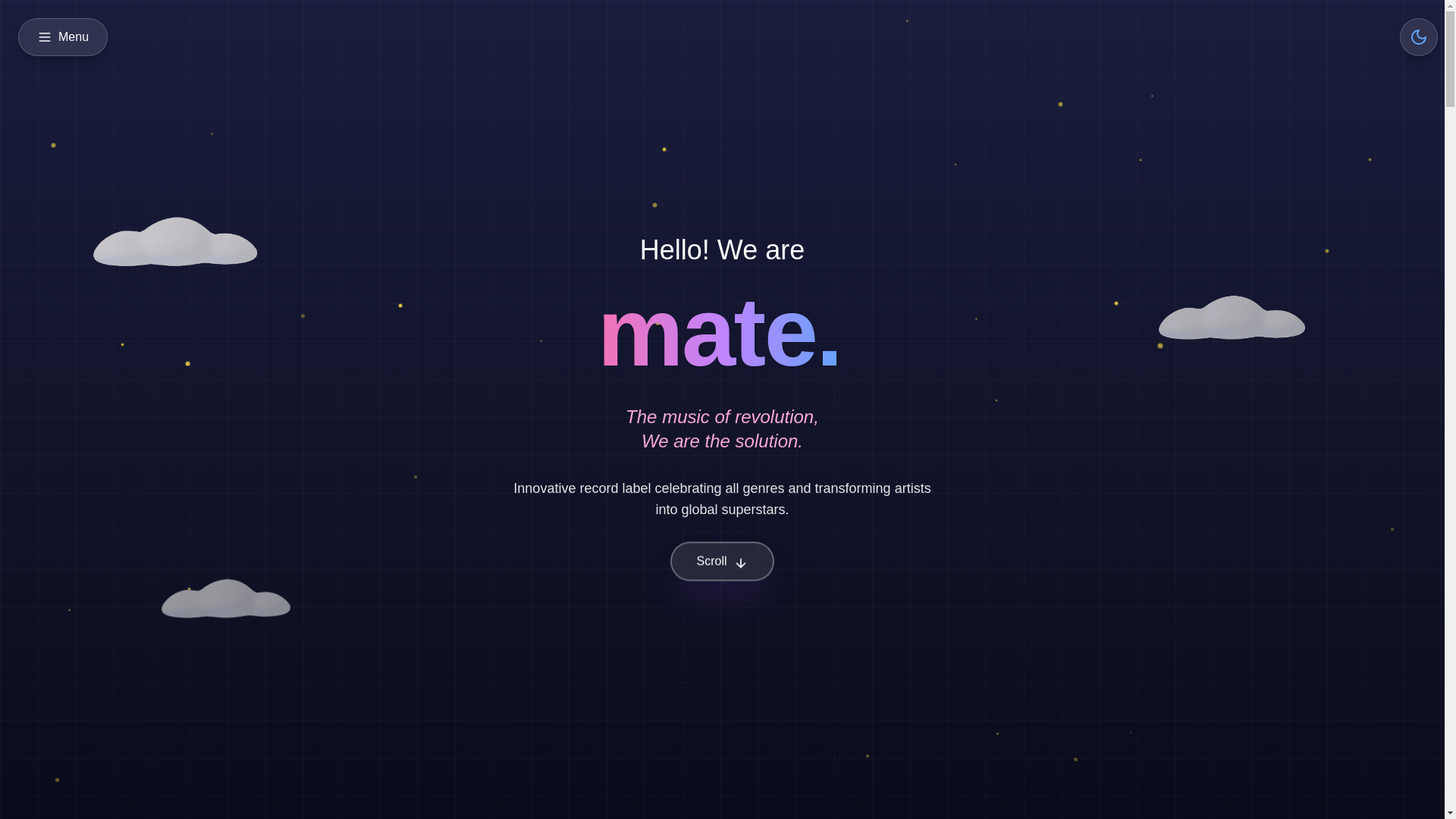 website screenshot of https://matenation.org/