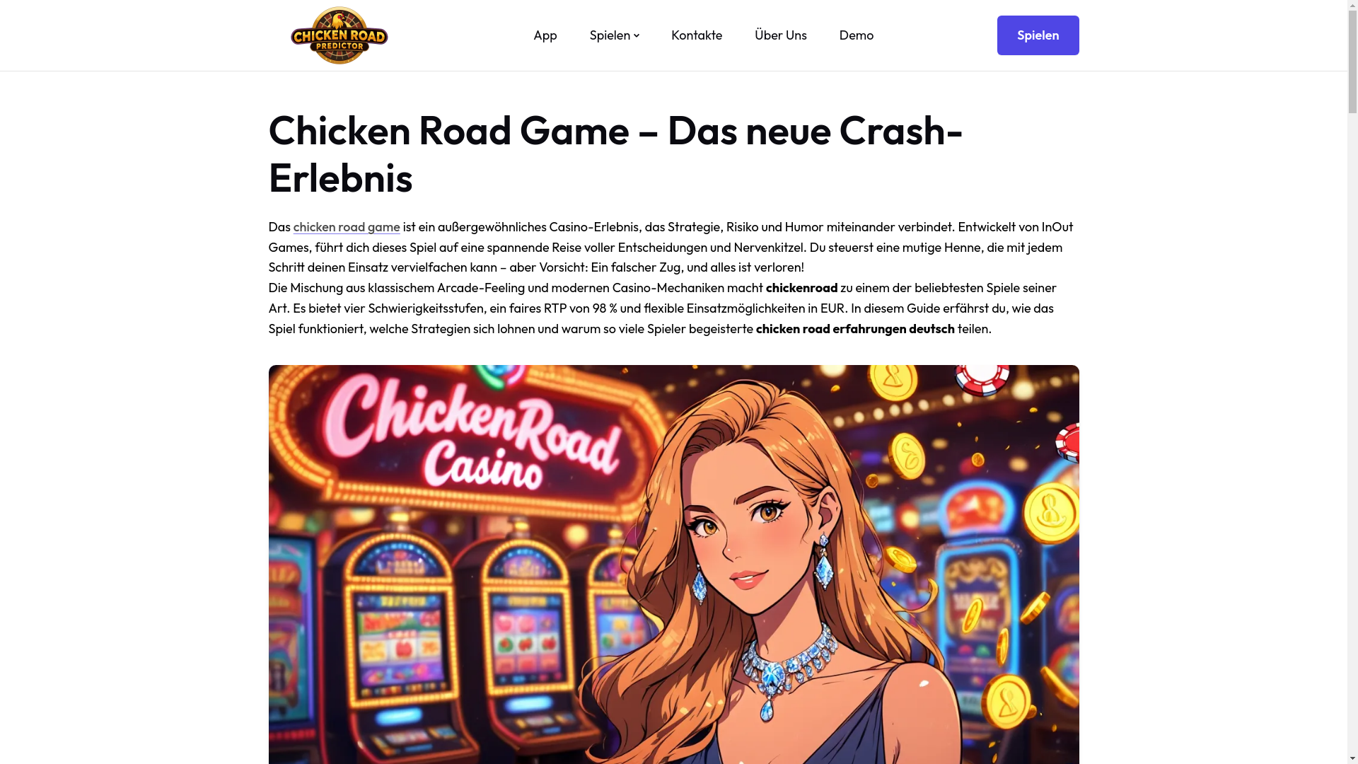 website screenshot of https://chickenroad-predictor-com-de.pages.dev/