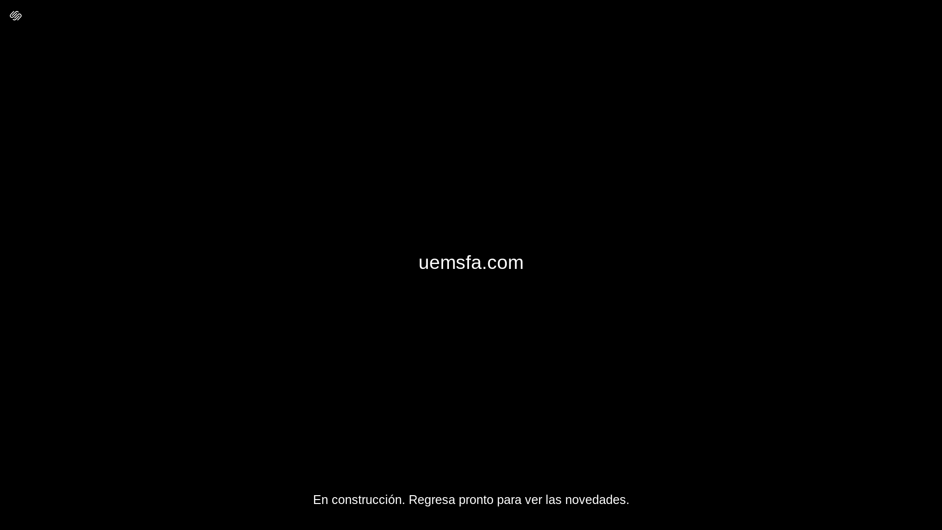 website screenshot of https://uemsfa.com/