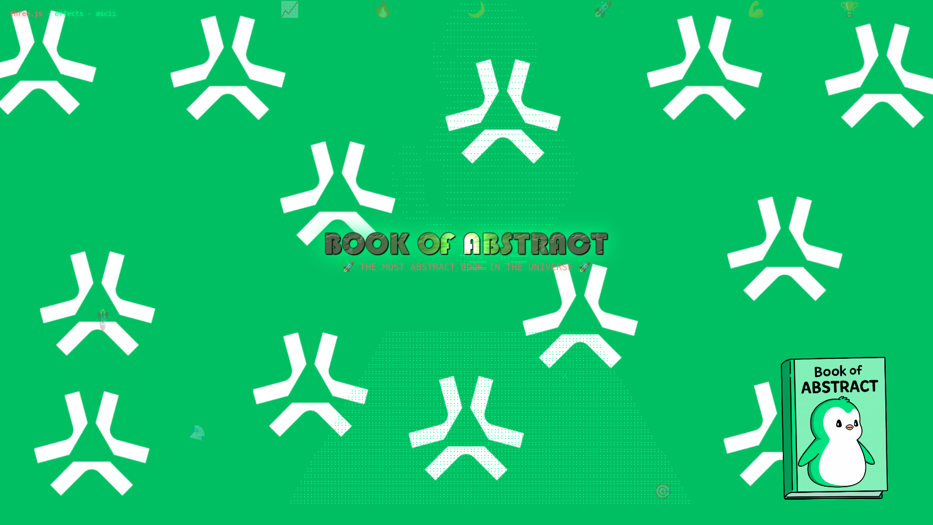 website screenshot of https://bookofabs.space/