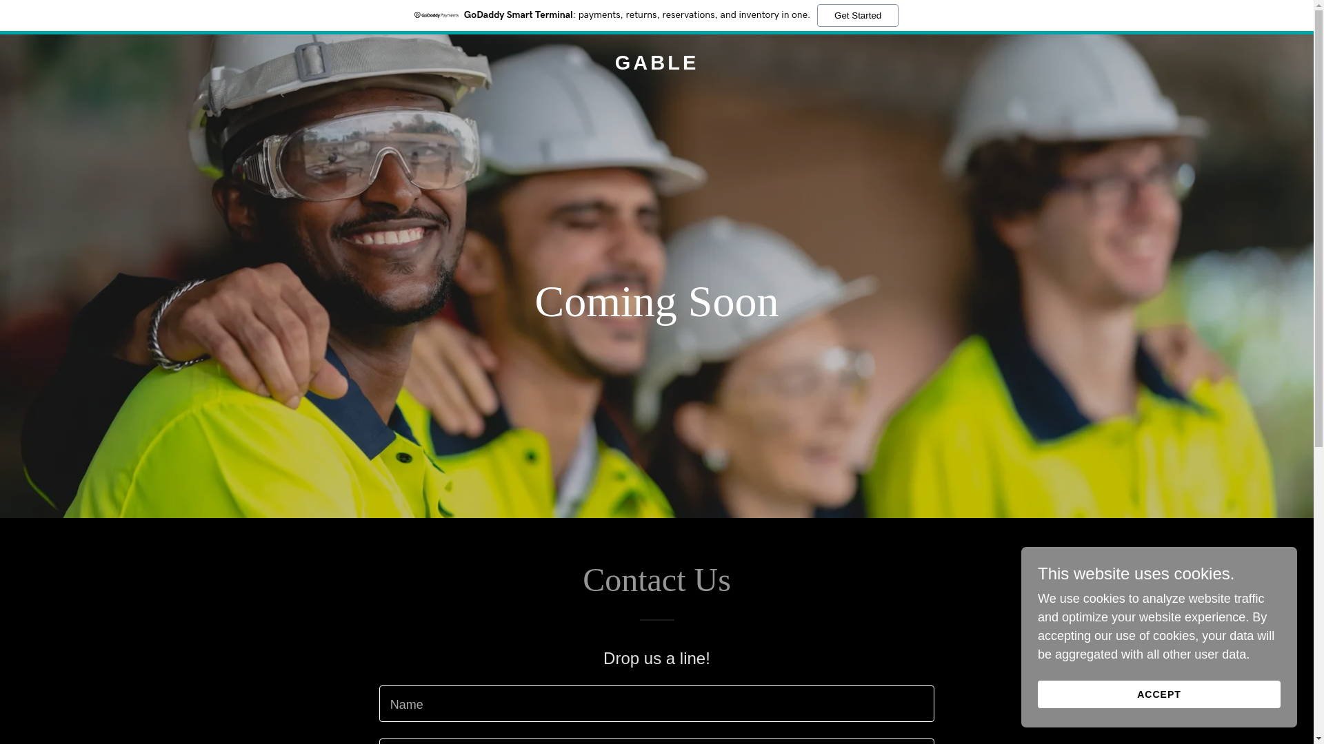 website screenshot of https://buildwithgable.com/