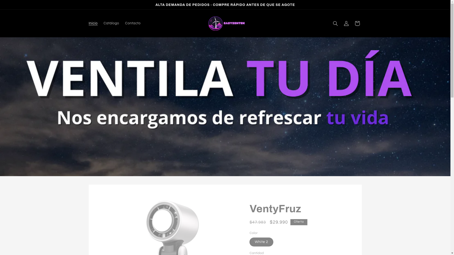 website screenshot of https://easyzentek.com/