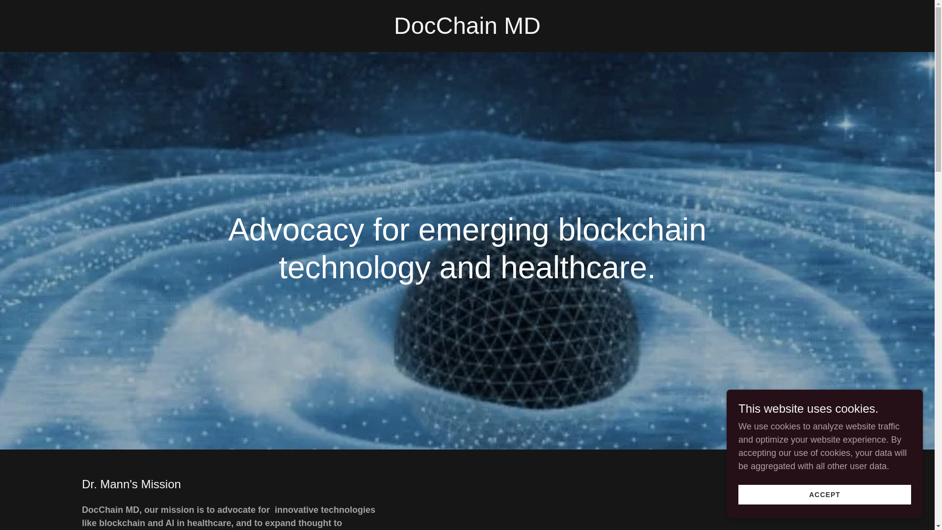website screenshot of https://docchainmd.com/