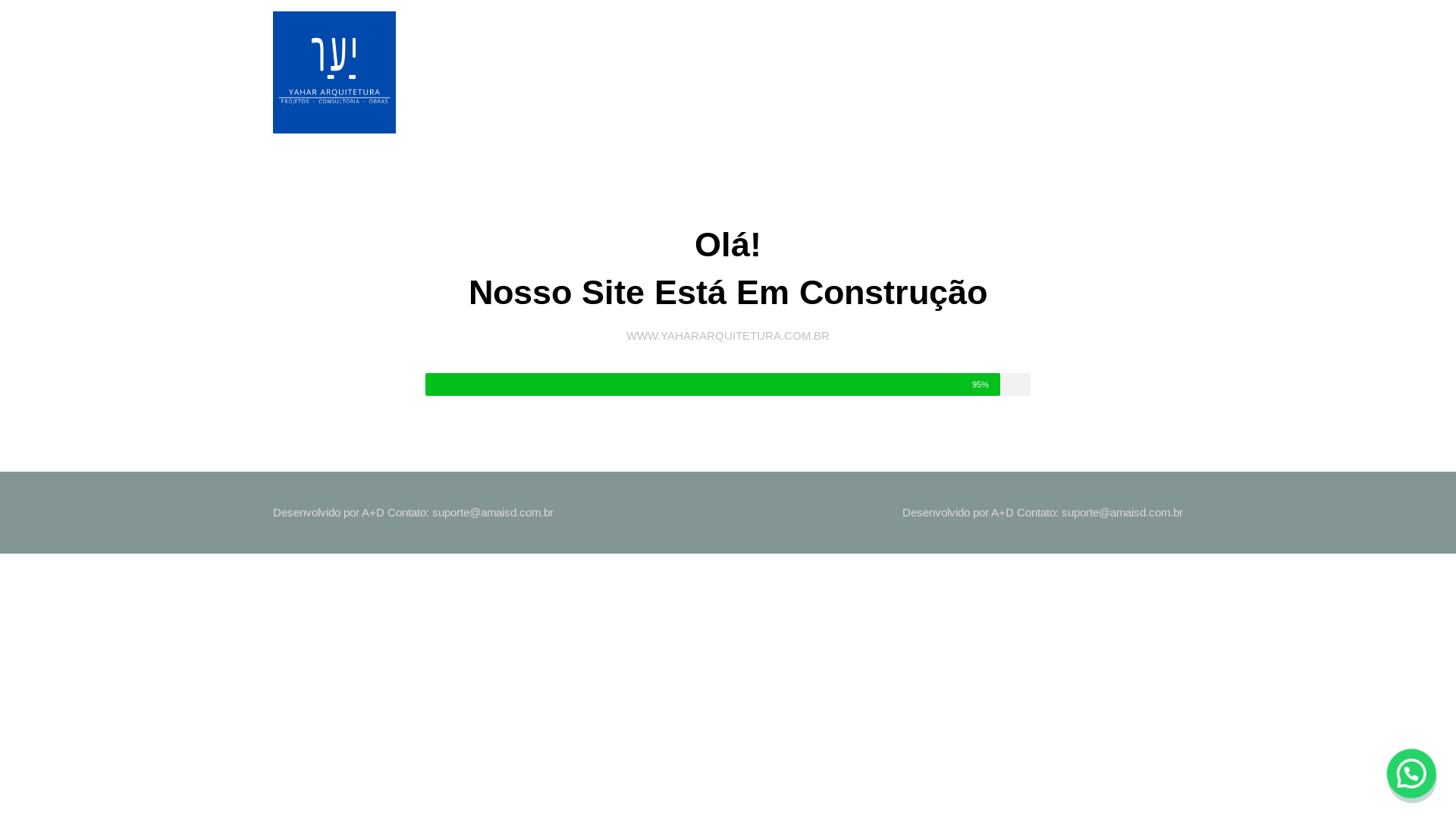website screenshot of https://yahararquitetura.com.br/