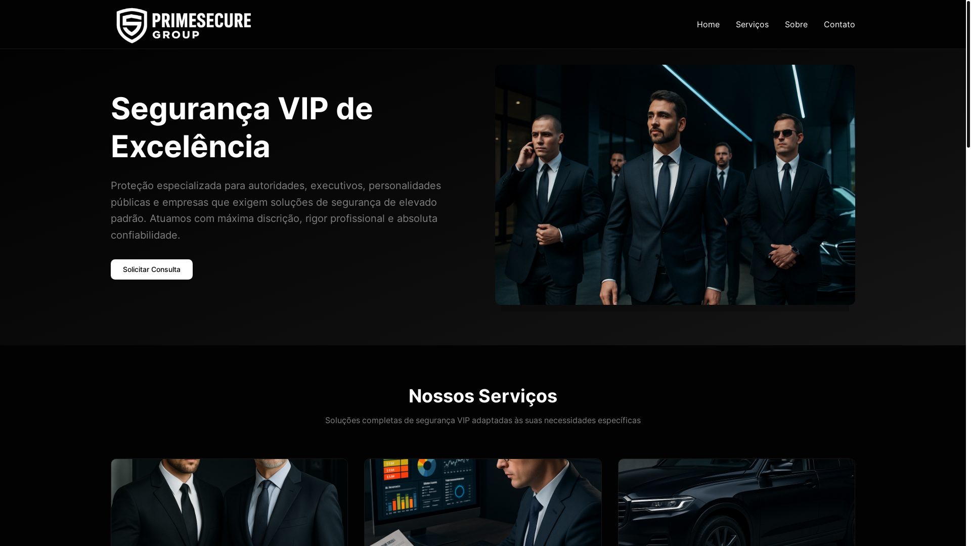 website screenshot of https://primesecuregroup.pages.dev/