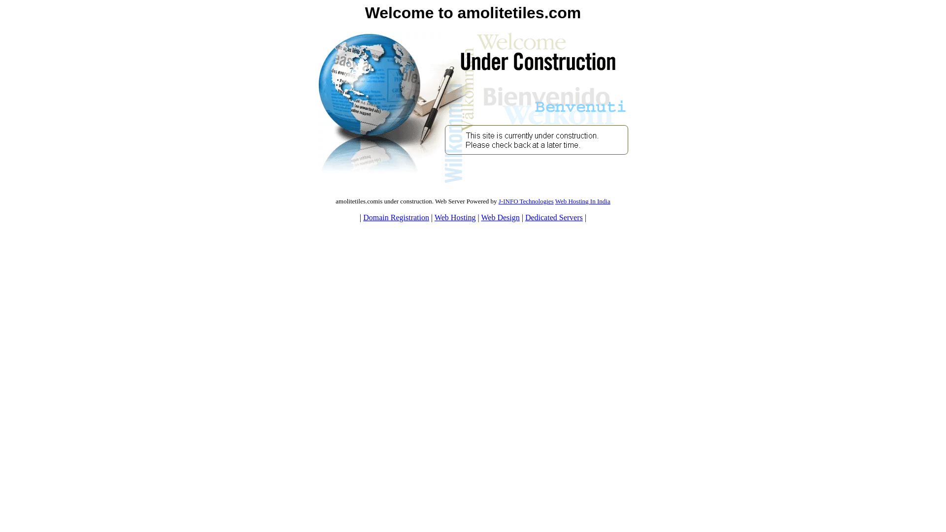 website screenshot of https://amolitetiles.com/