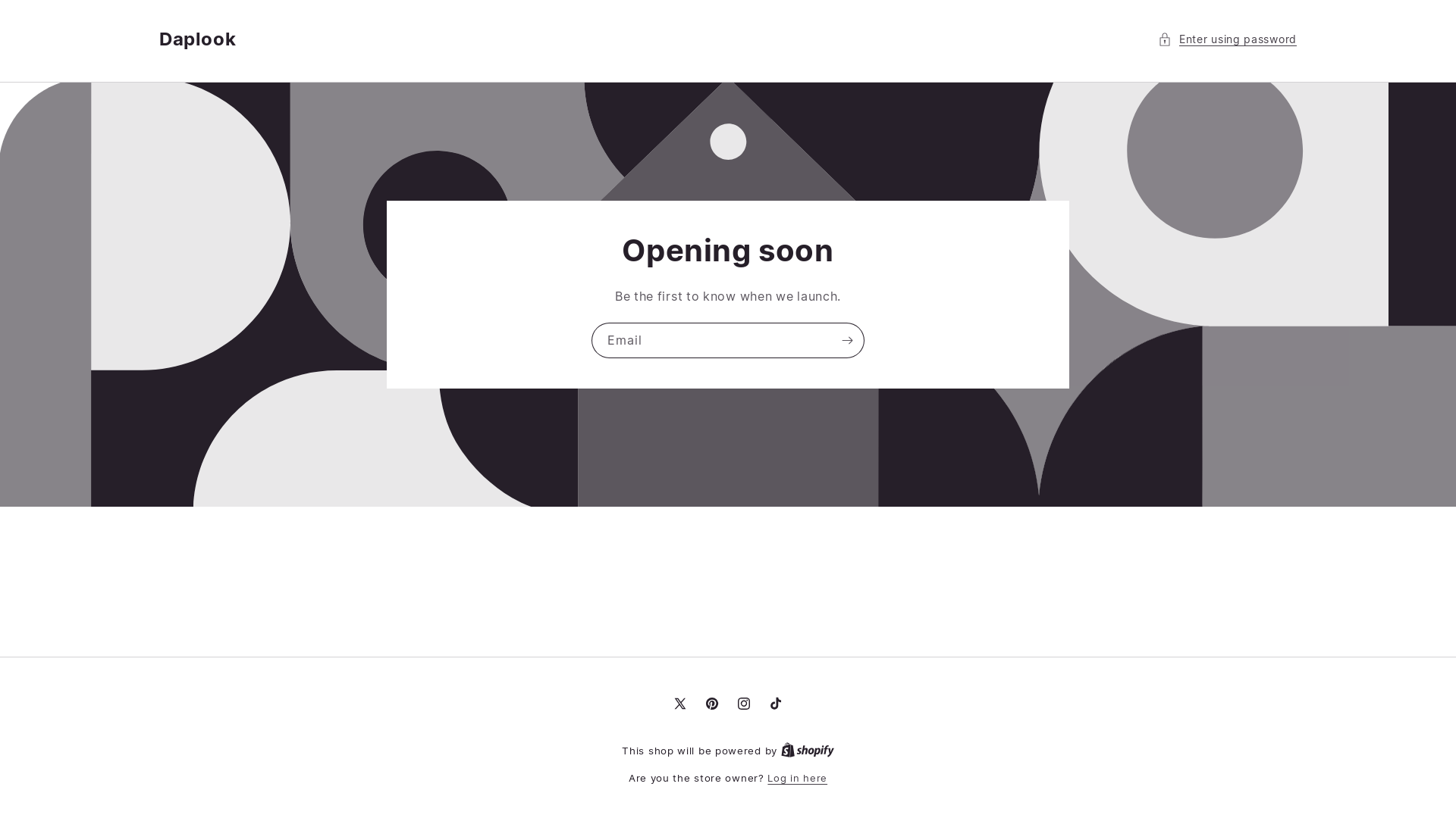 website screenshot of https://daplook.net/