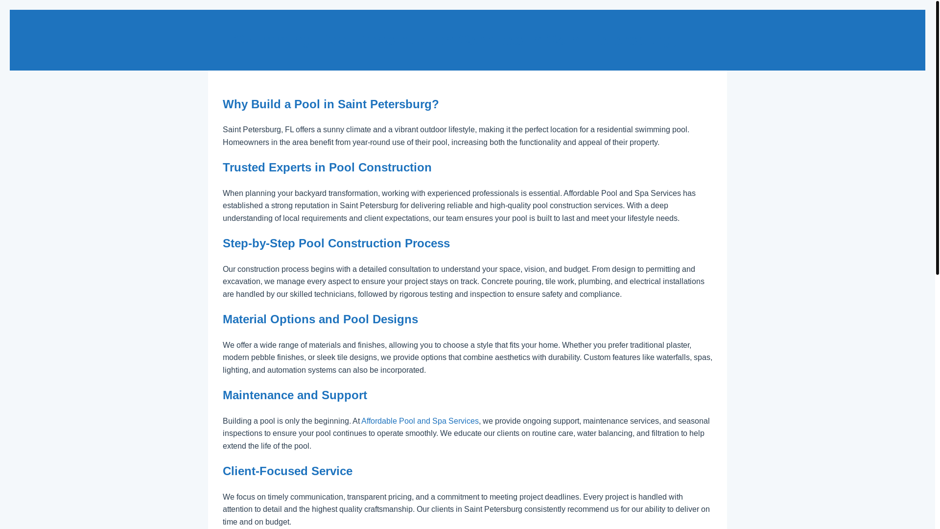 website screenshot of https://swimming-pool-construction.pages.dev/
