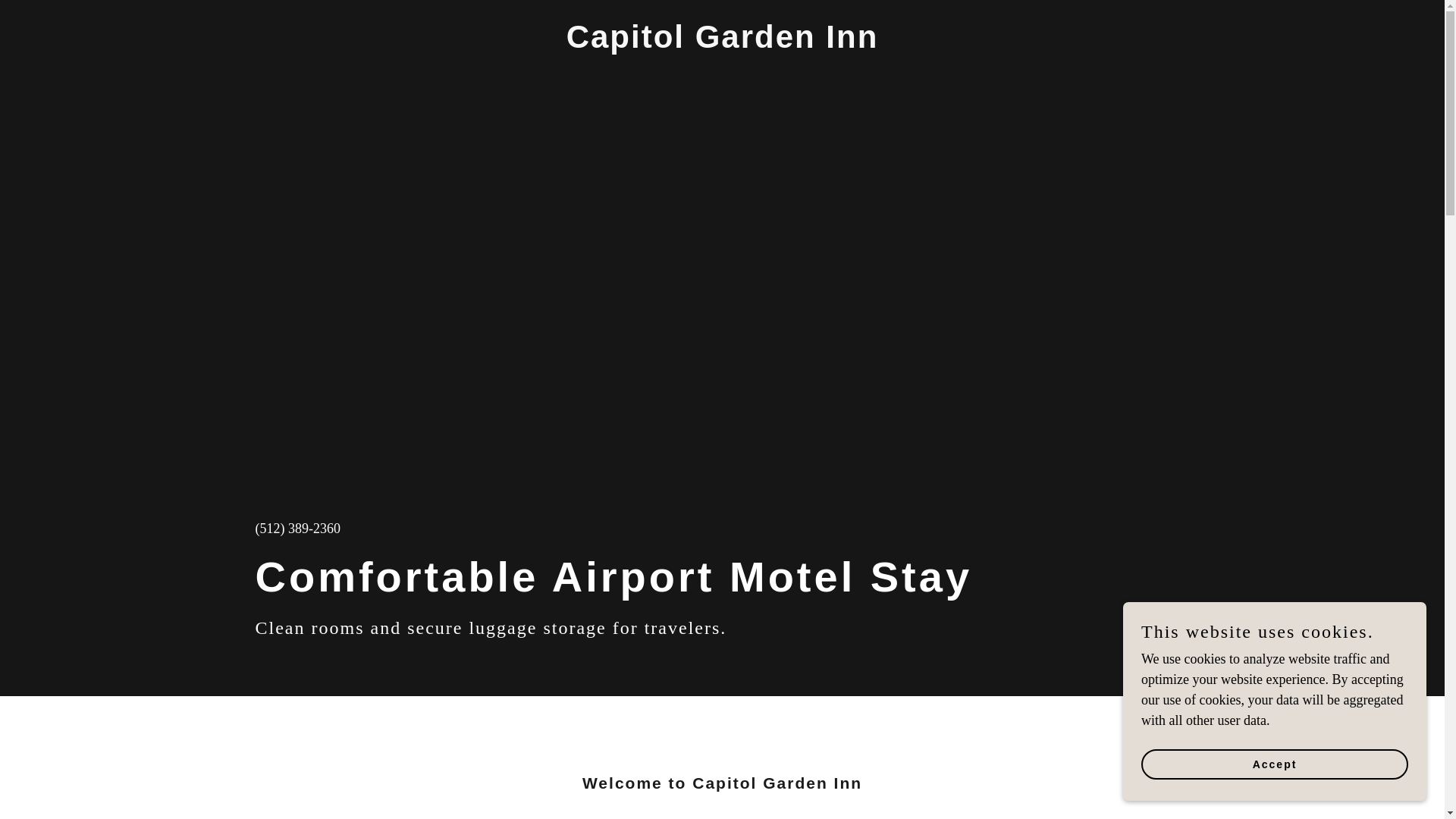 website screenshot of https://capitolgardeninn.com/