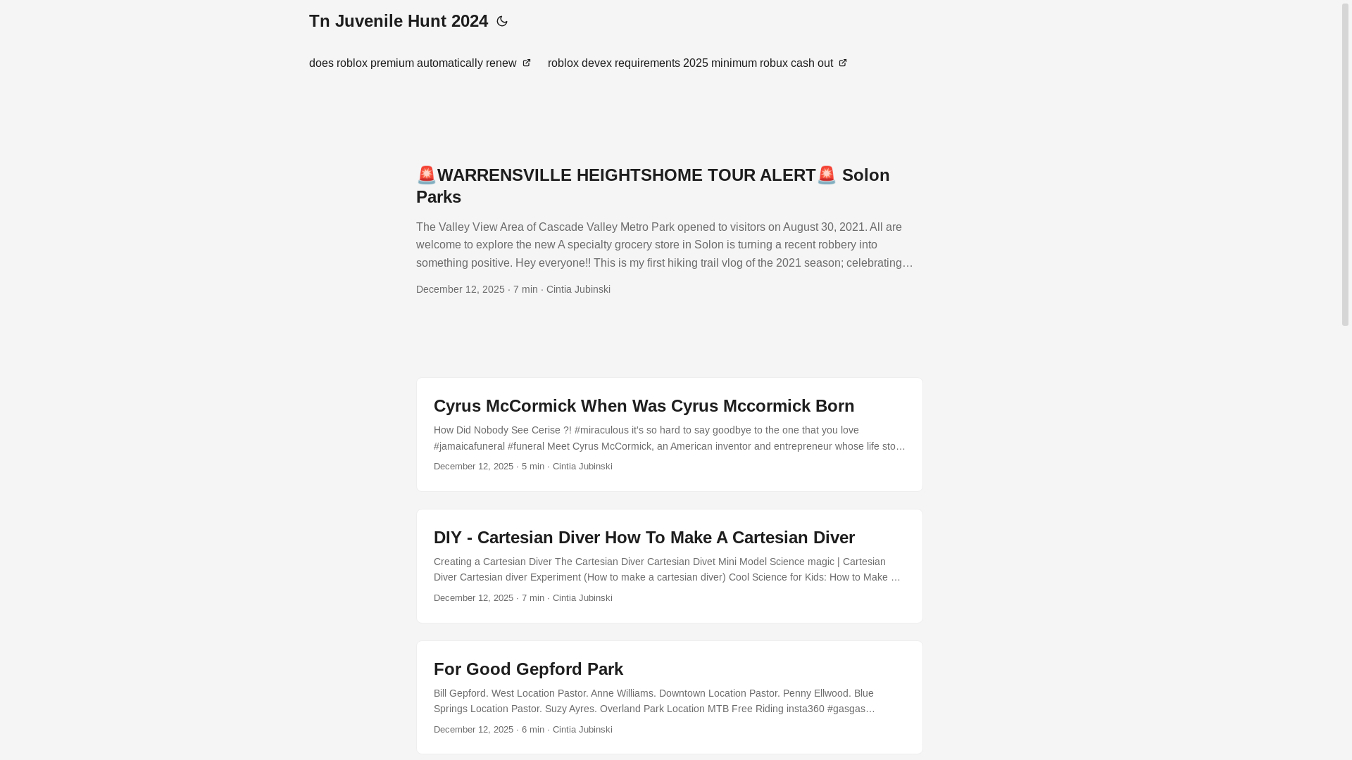 website screenshot of https://tnjuvenilehunt2024.pages.dev/