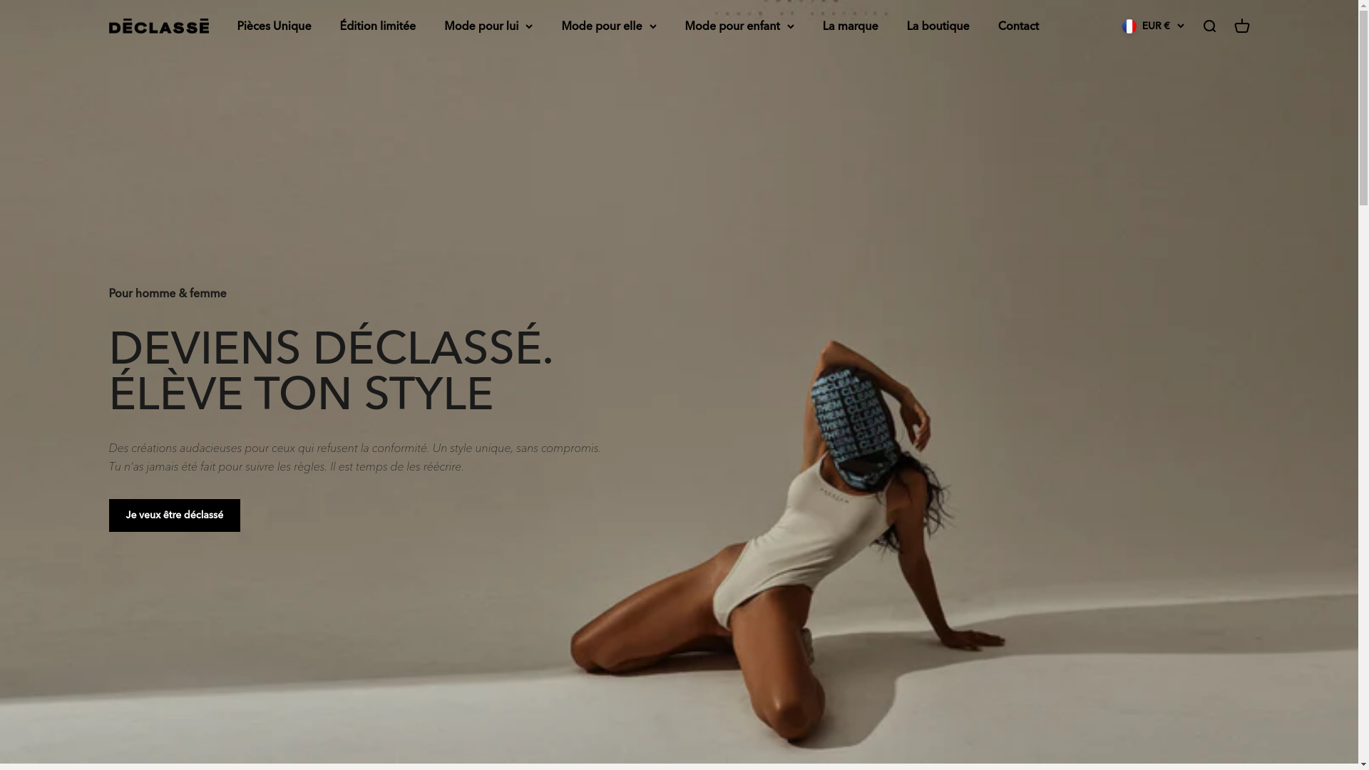 website screenshot of https://differentofficiel.fr/