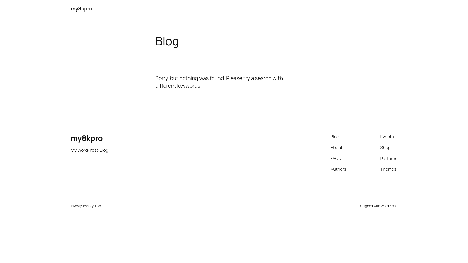 website screenshot of https://my8kpro.com/