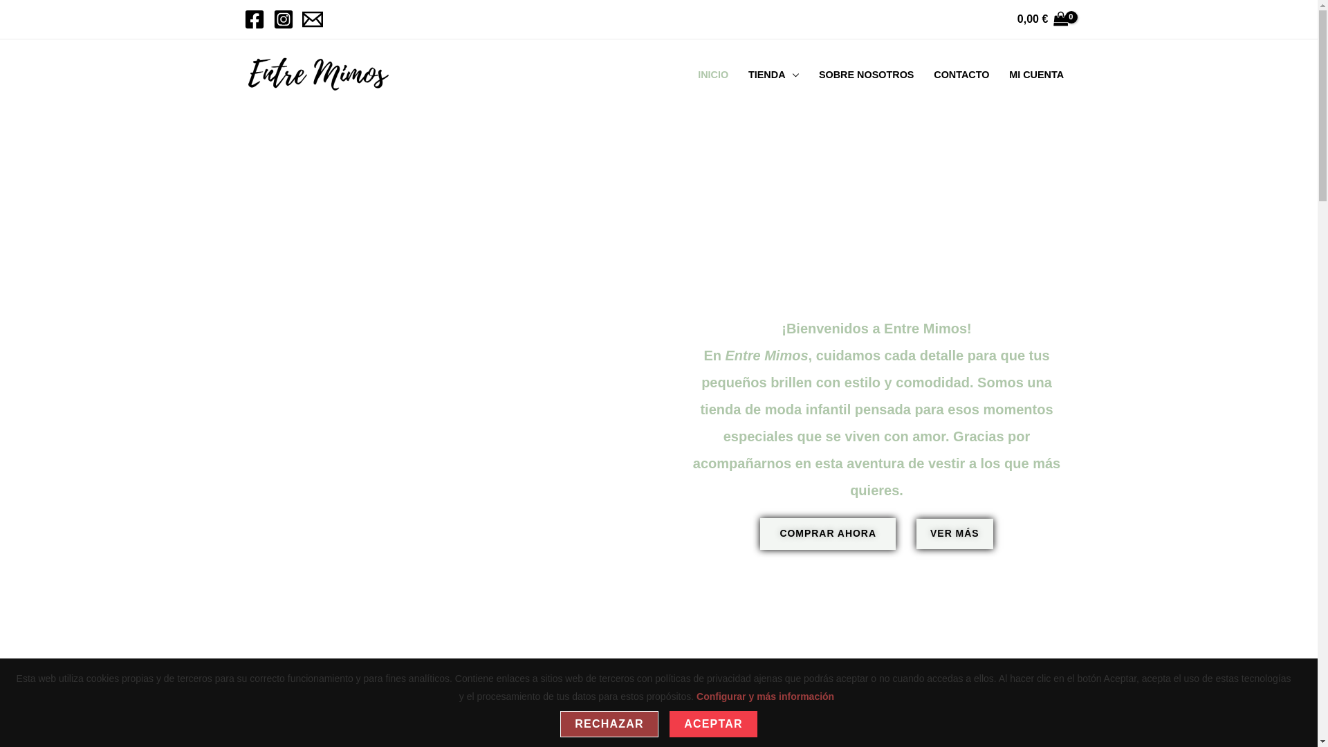 website screenshot of https://minabrand.eu/
