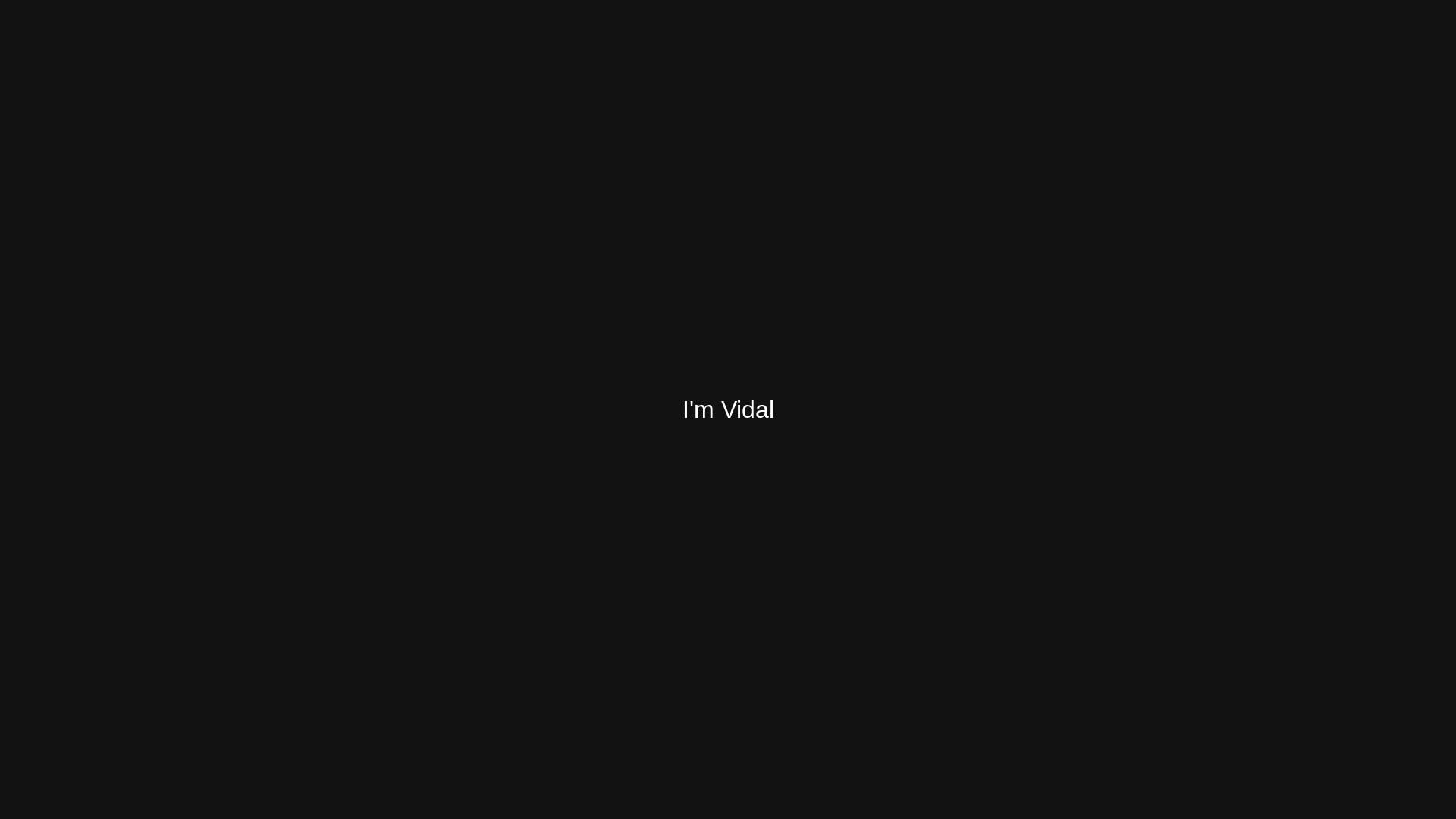 website screenshot of https://vidalsite.pages.dev/