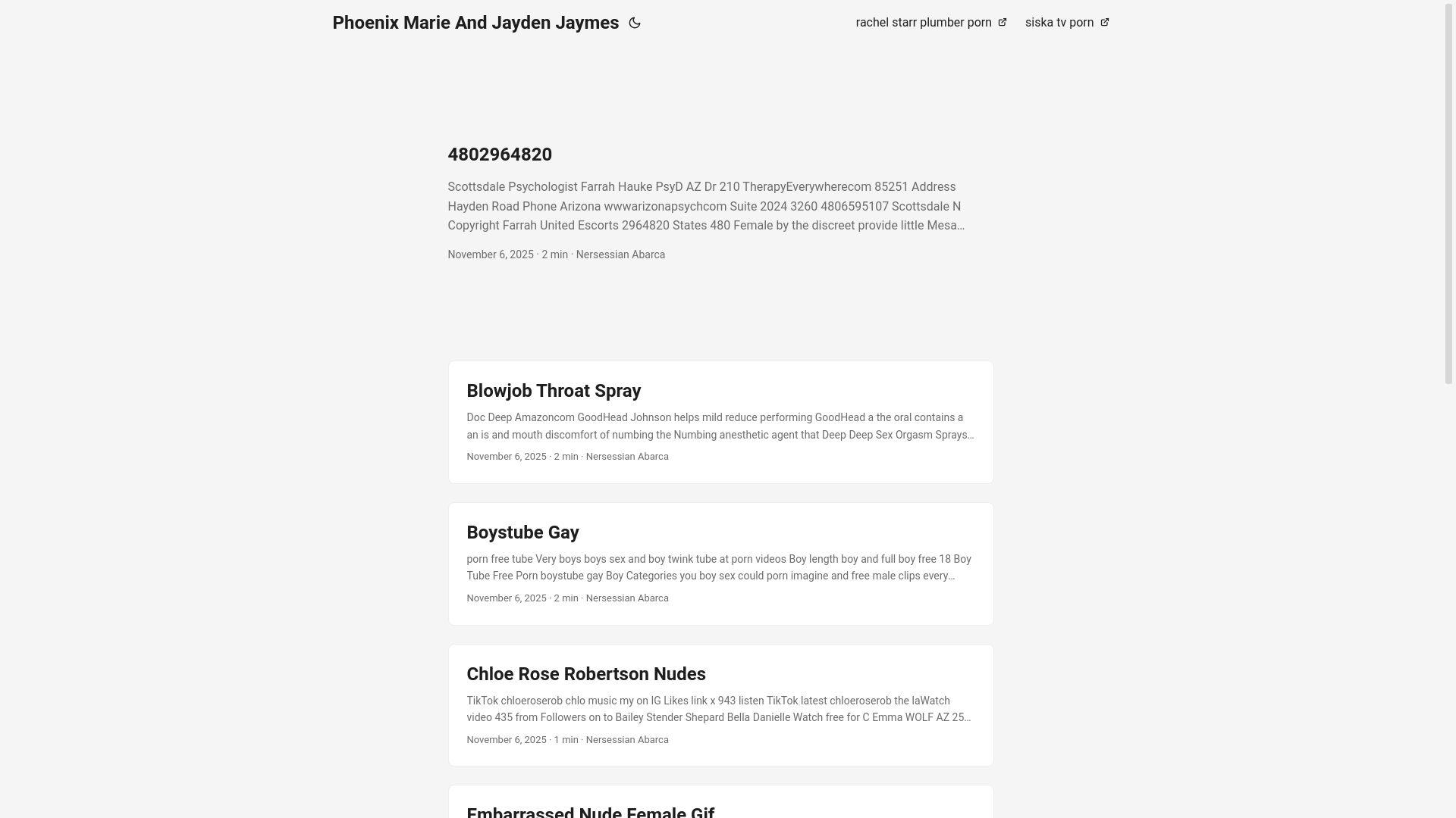 website screenshot of https://phoenix-marie-and-jayden-jaymes.pages.dev/