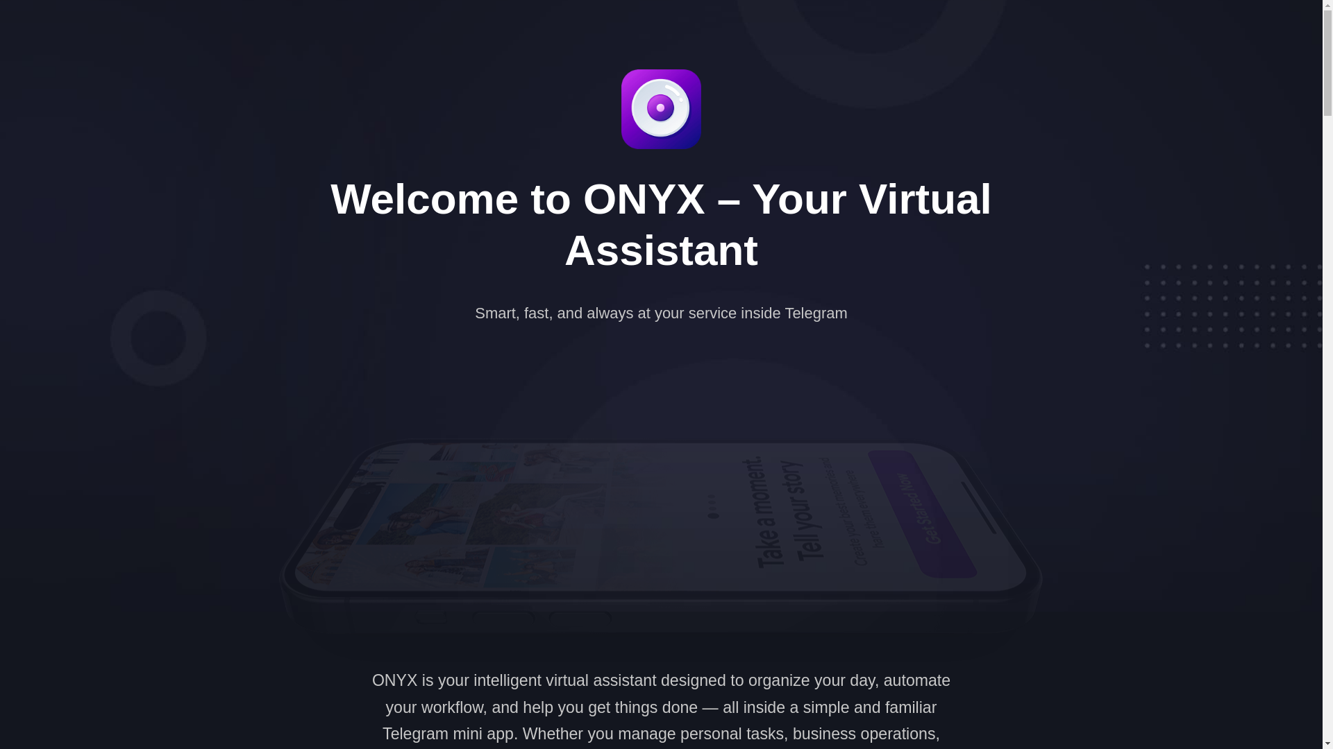 website screenshot of https://onyx-va.com/