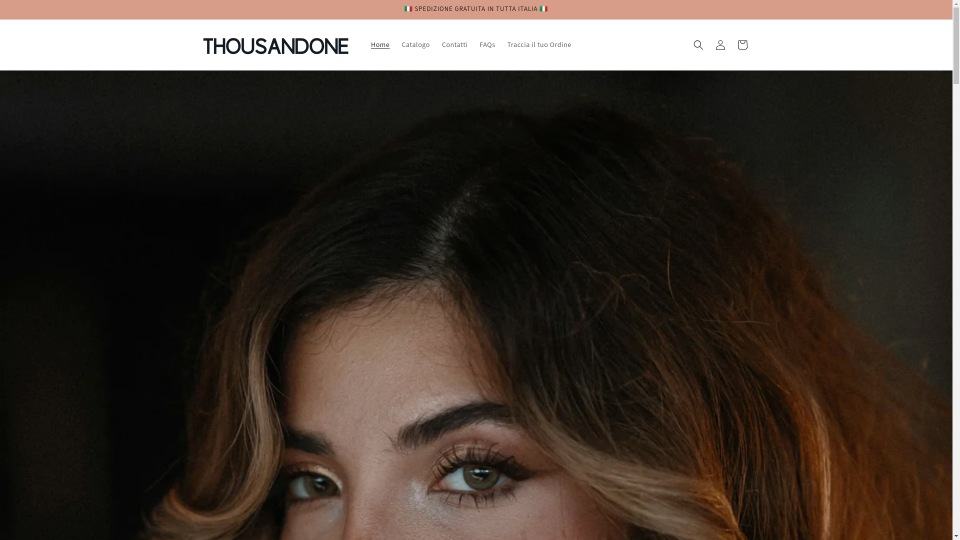 website screenshot of https://thousandone1001.com/