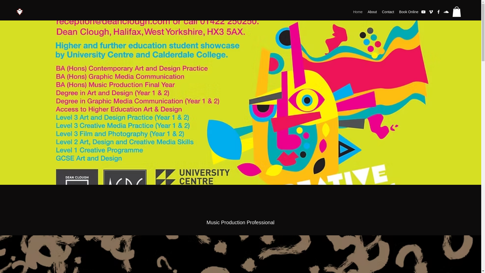 website screenshot of https://ghostbustedstudios.com/