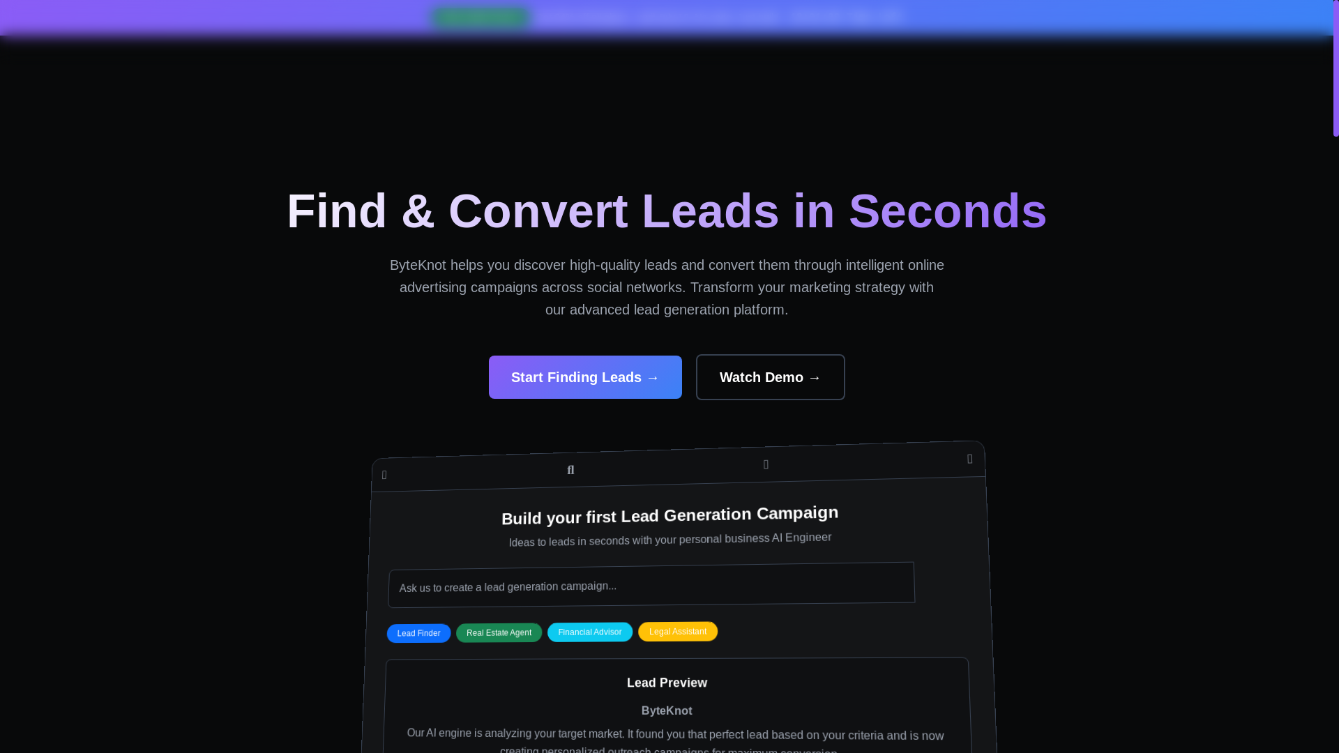 website screenshot of https://byteknot.pages.dev/