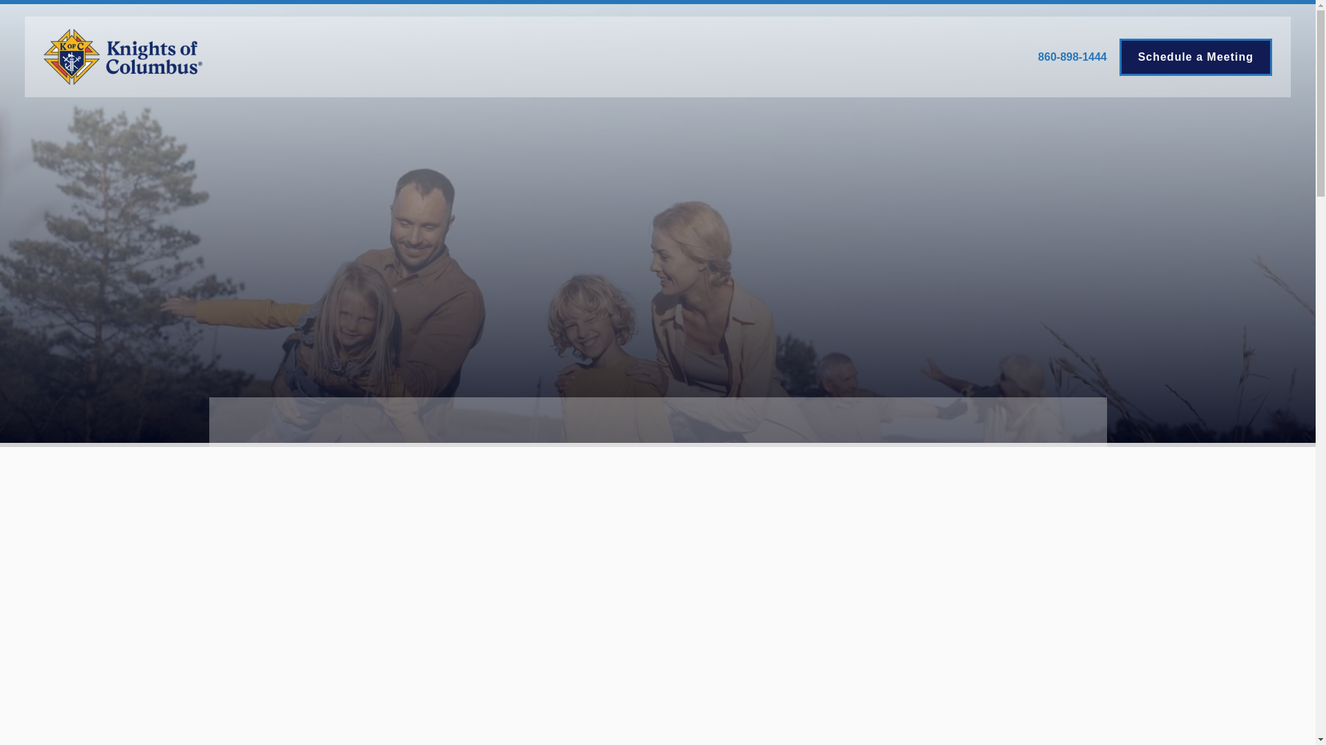 website screenshot of https://kofc-agent-john-alway.pages.dev/