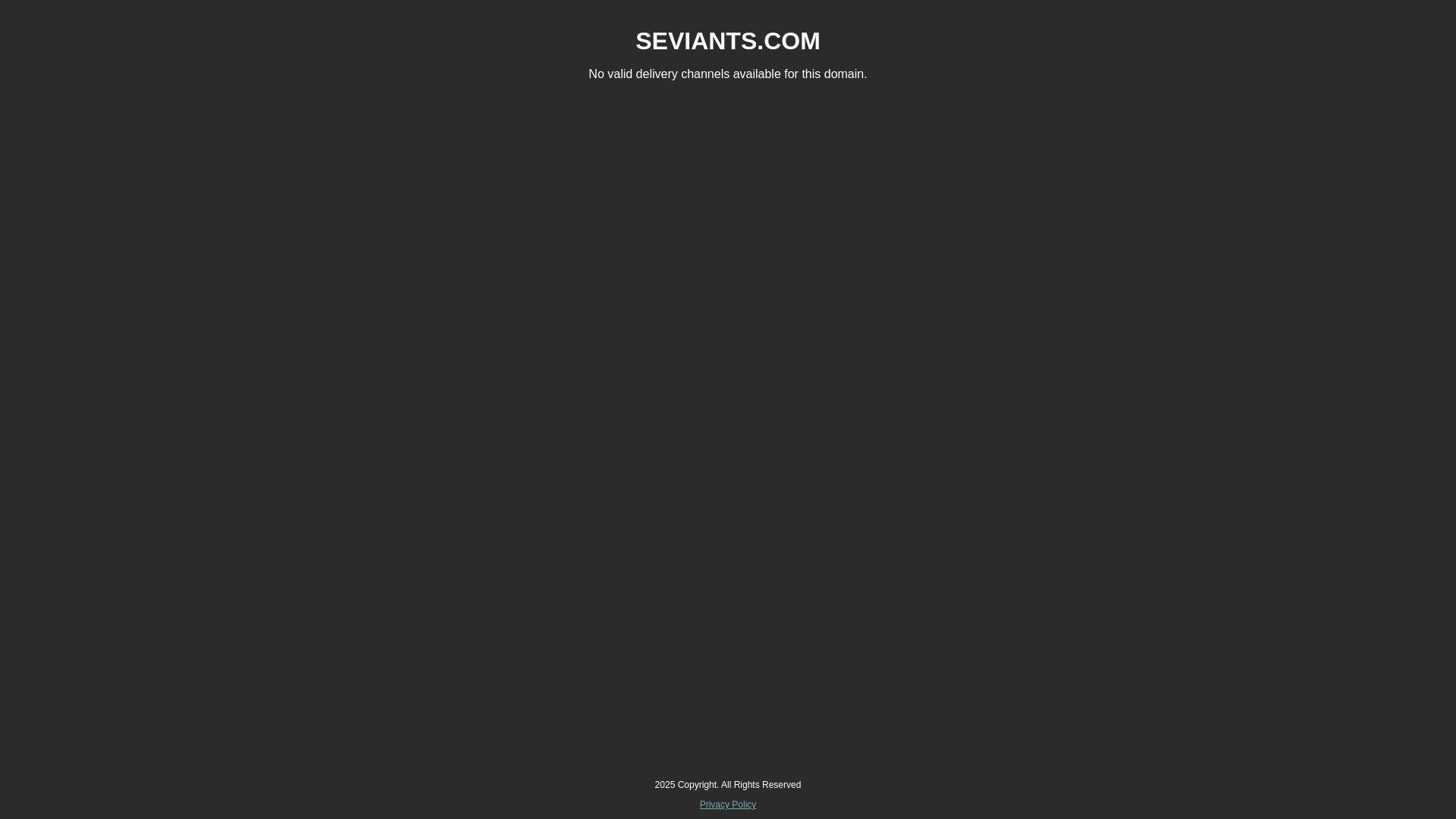 website screenshot of https://seviants.com/