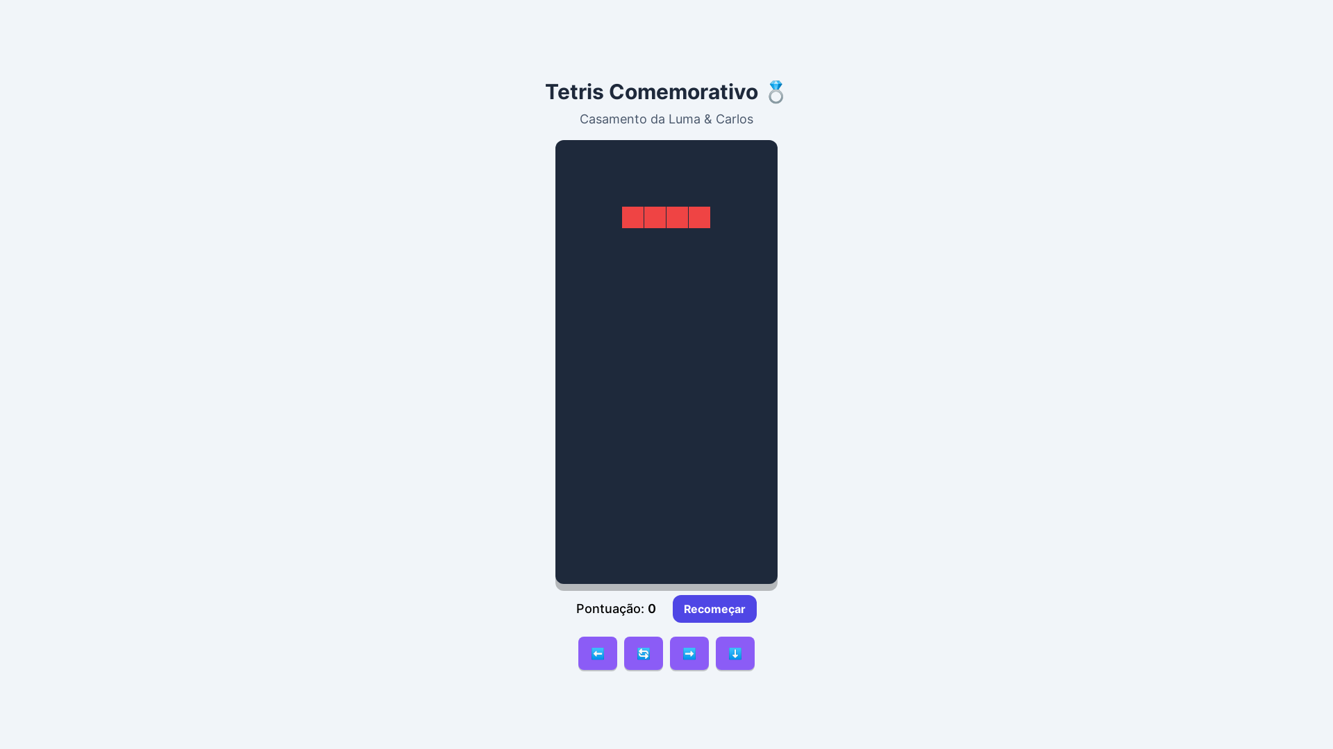 website screenshot of https://lumaecarlos.com.br/