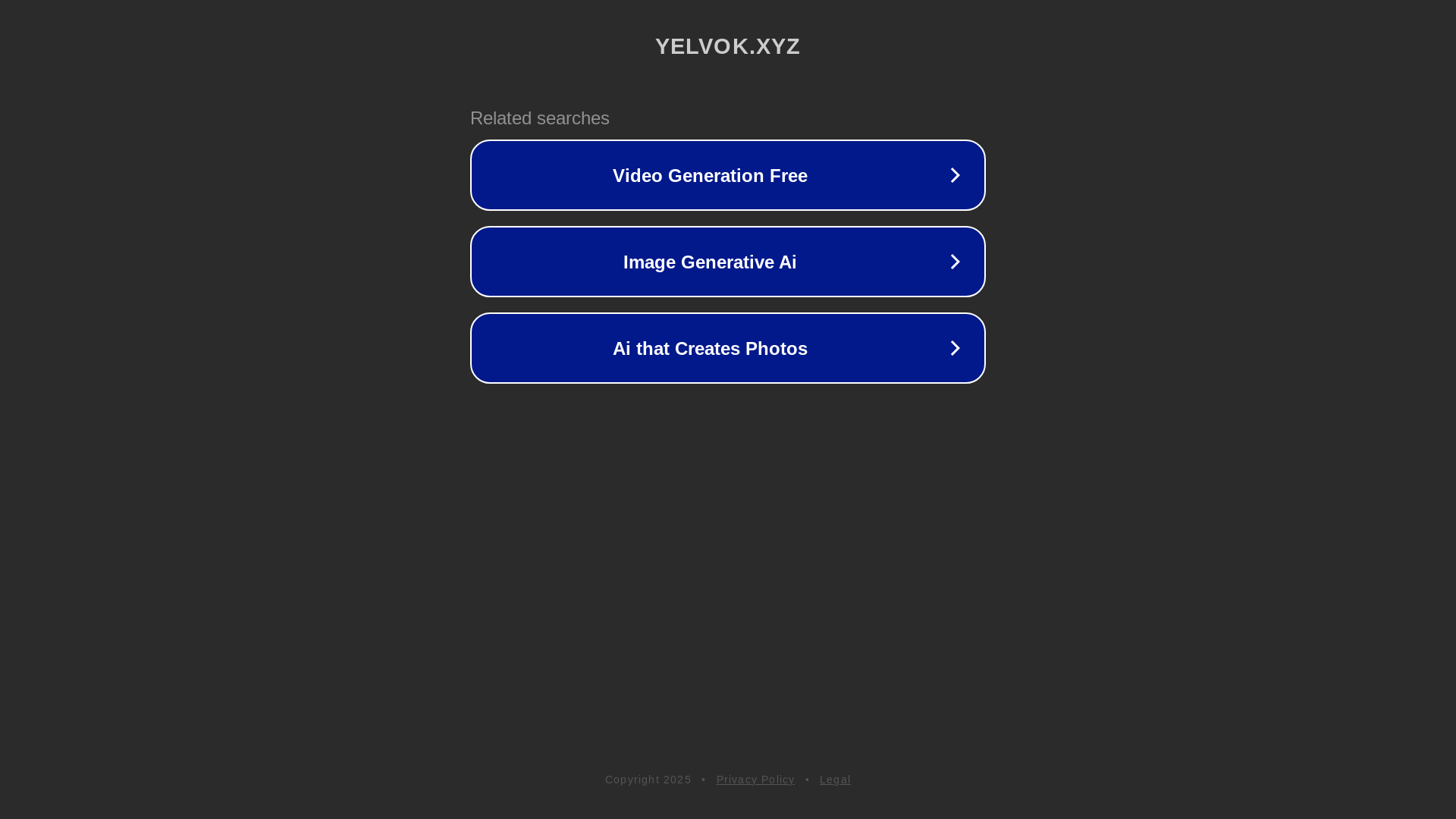 website screenshot of https://yelvok.xyz/