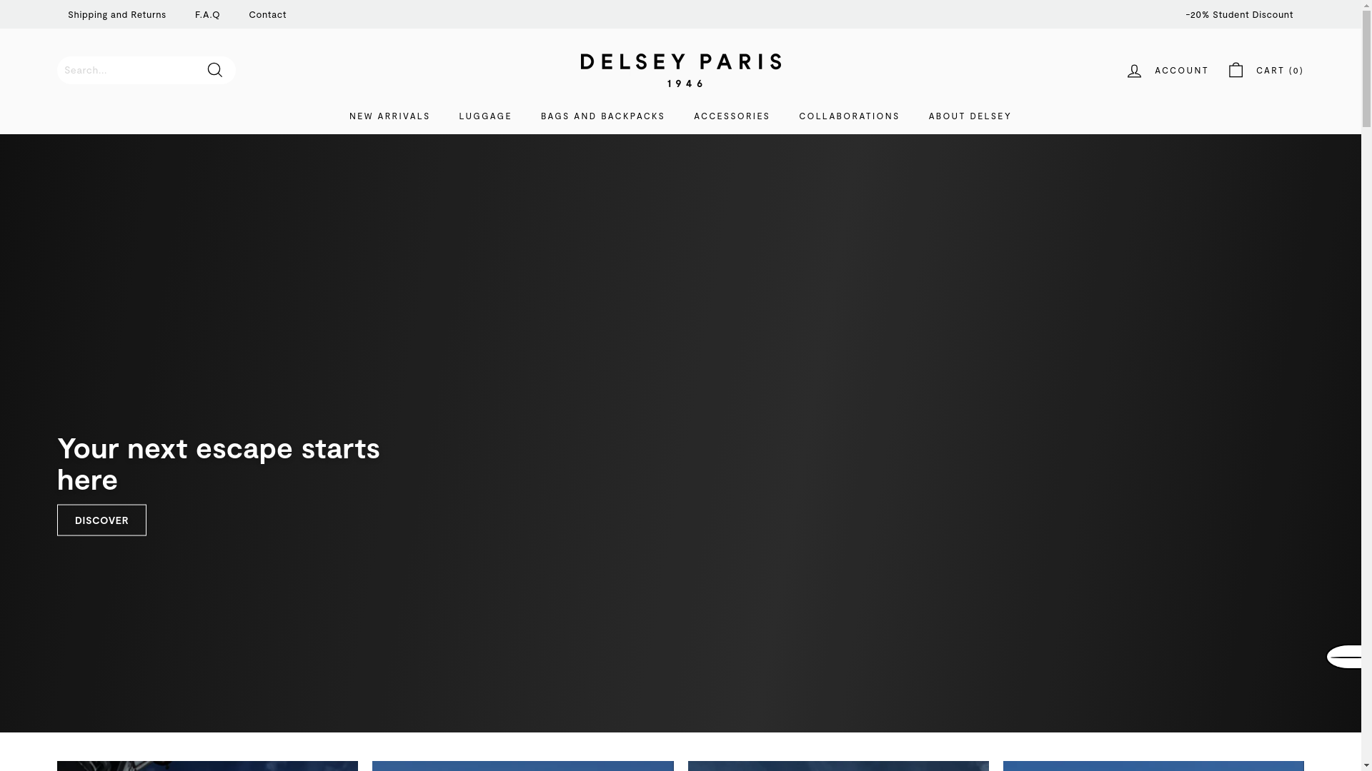 website screenshot of https://delseysummeronline.com/