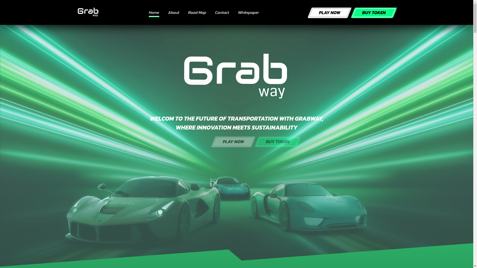 website screenshot of https://grabway-newfe.pages.dev/