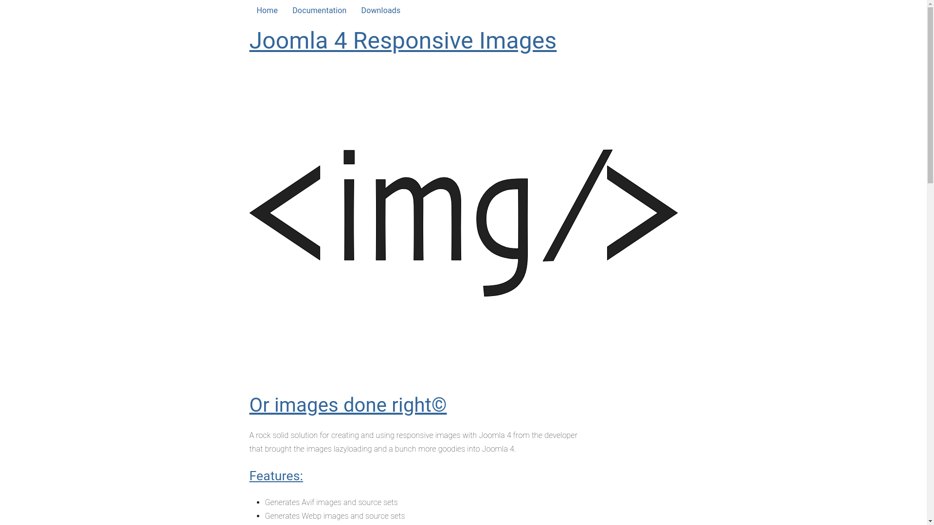website screenshot of https://plugin-responsive-images.pages.dev/